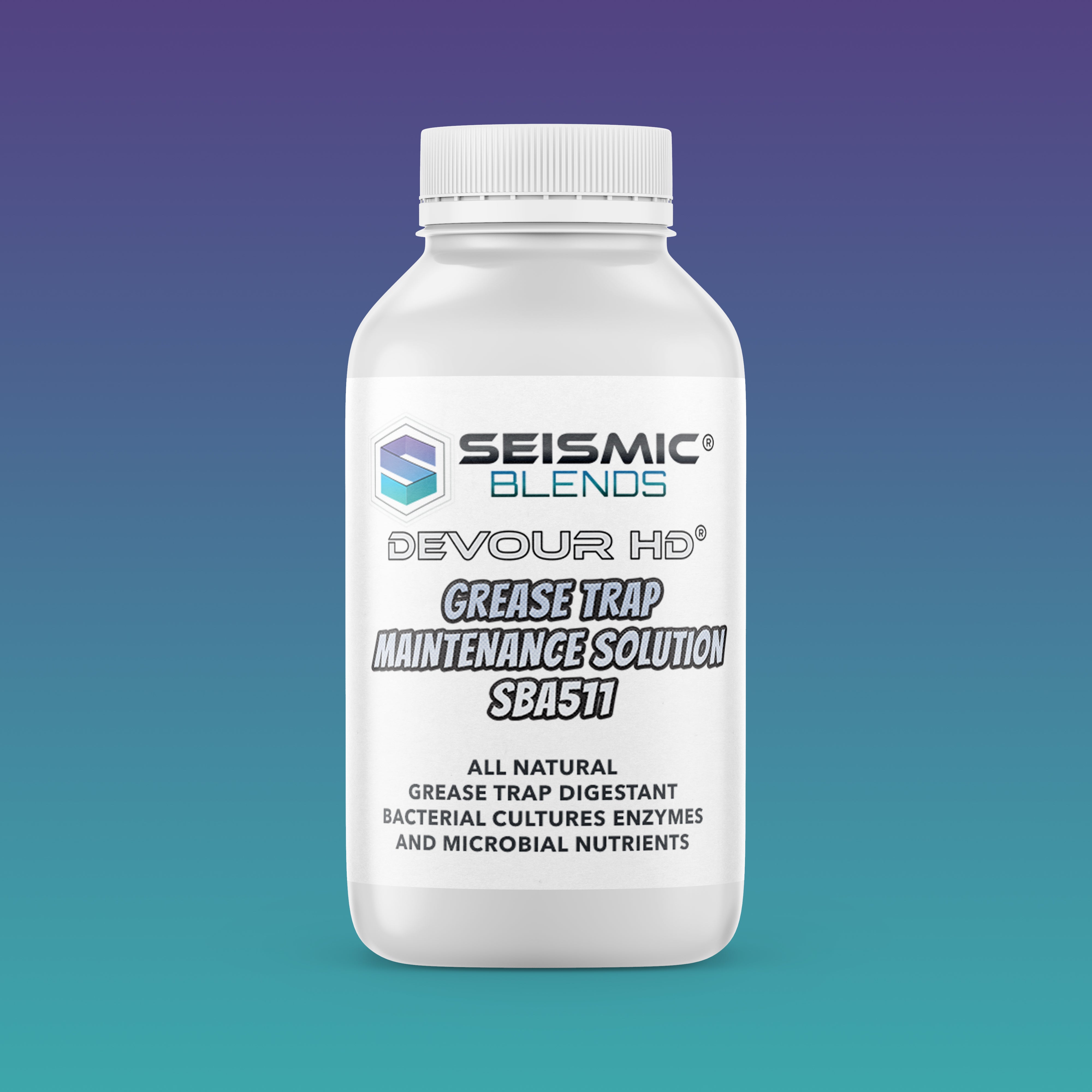 Devour HD Grease Trap Maintenance Solution (SBA511) - Grease Trap Cleaner with High-Performance Enzyme Action