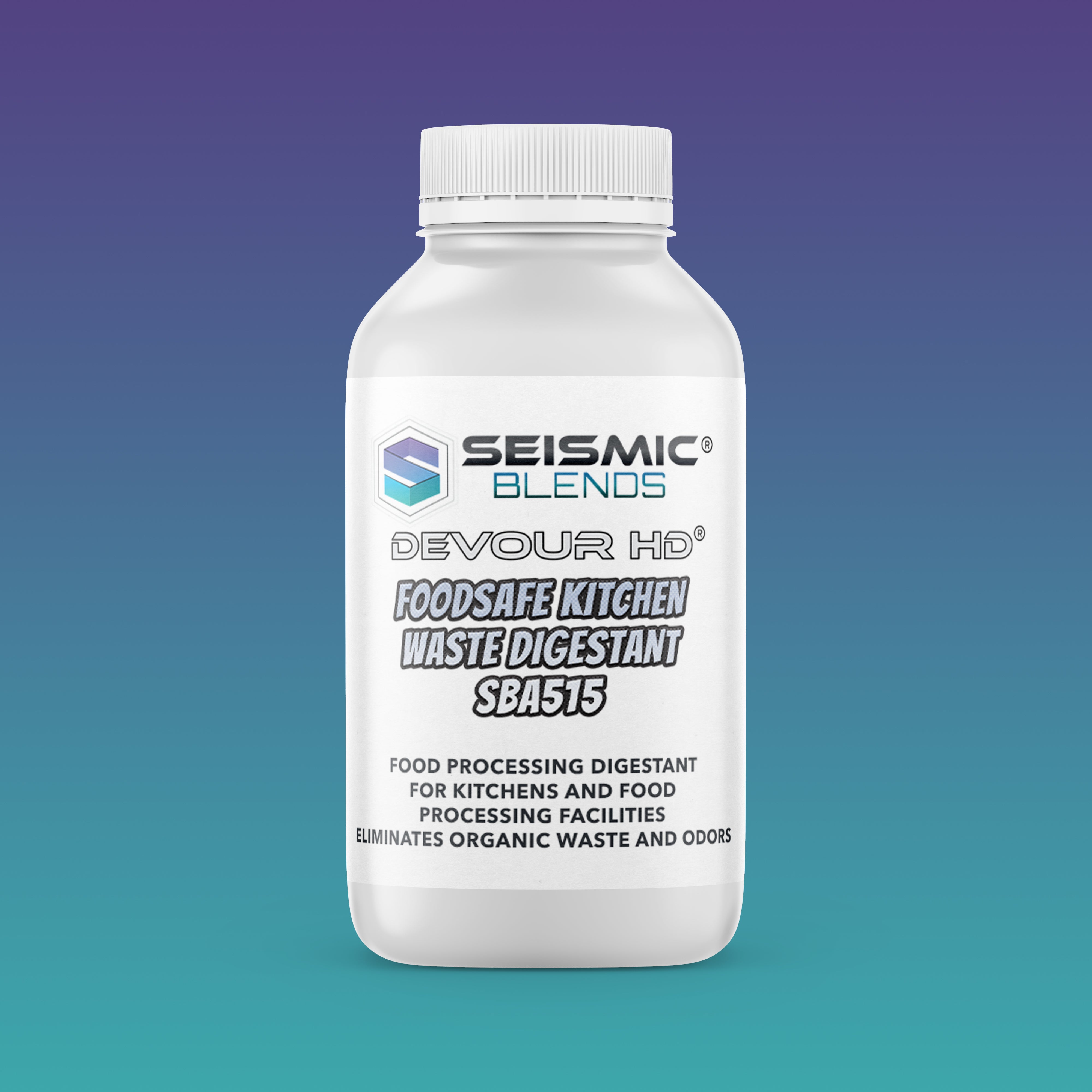 Devour HD Food-Safe Kitchen Waste Digestant (SBA515) - Grease & Protein Breakdown Enzymes for Food Facilities