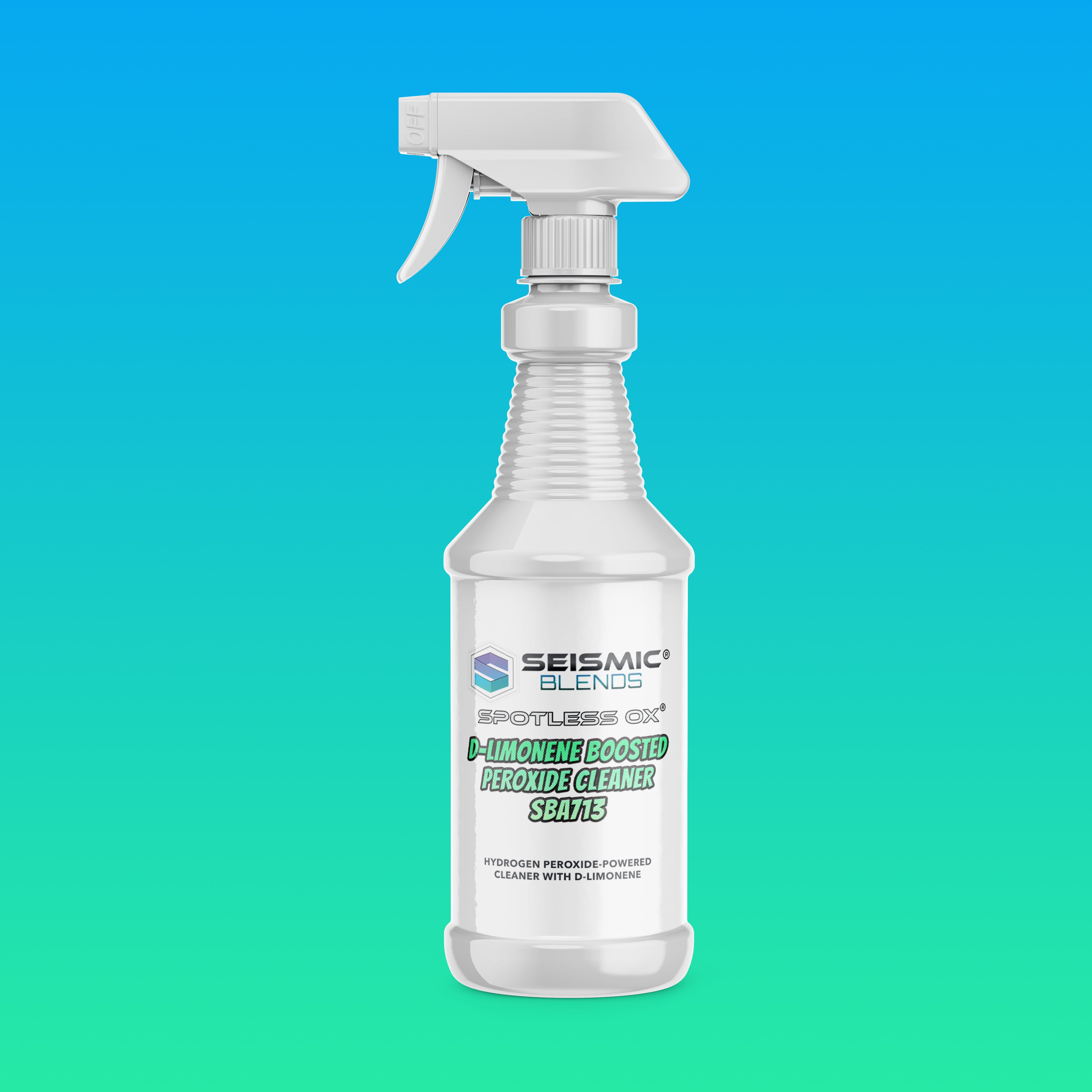 Spotless Ox D-Limonene Boosted Peroxide Cleaner (SBA713) - Citrus Infused Cleaner That Enhances Peroxide Power
