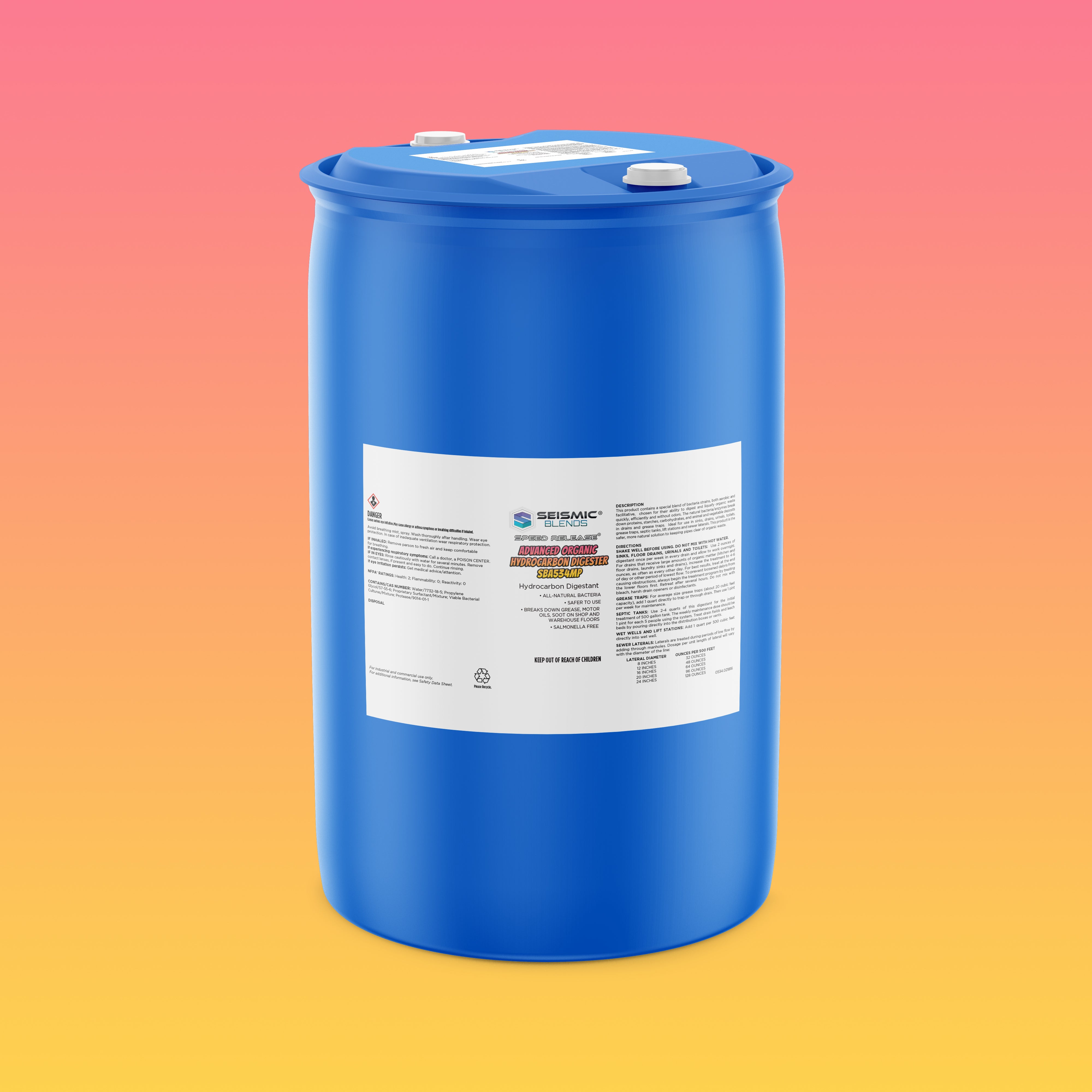 Speed Release Advanced Organic Hydrocarbon Digester (SBA534MP) - Breaks Down Hydrocarbons With Powerful Organic Action