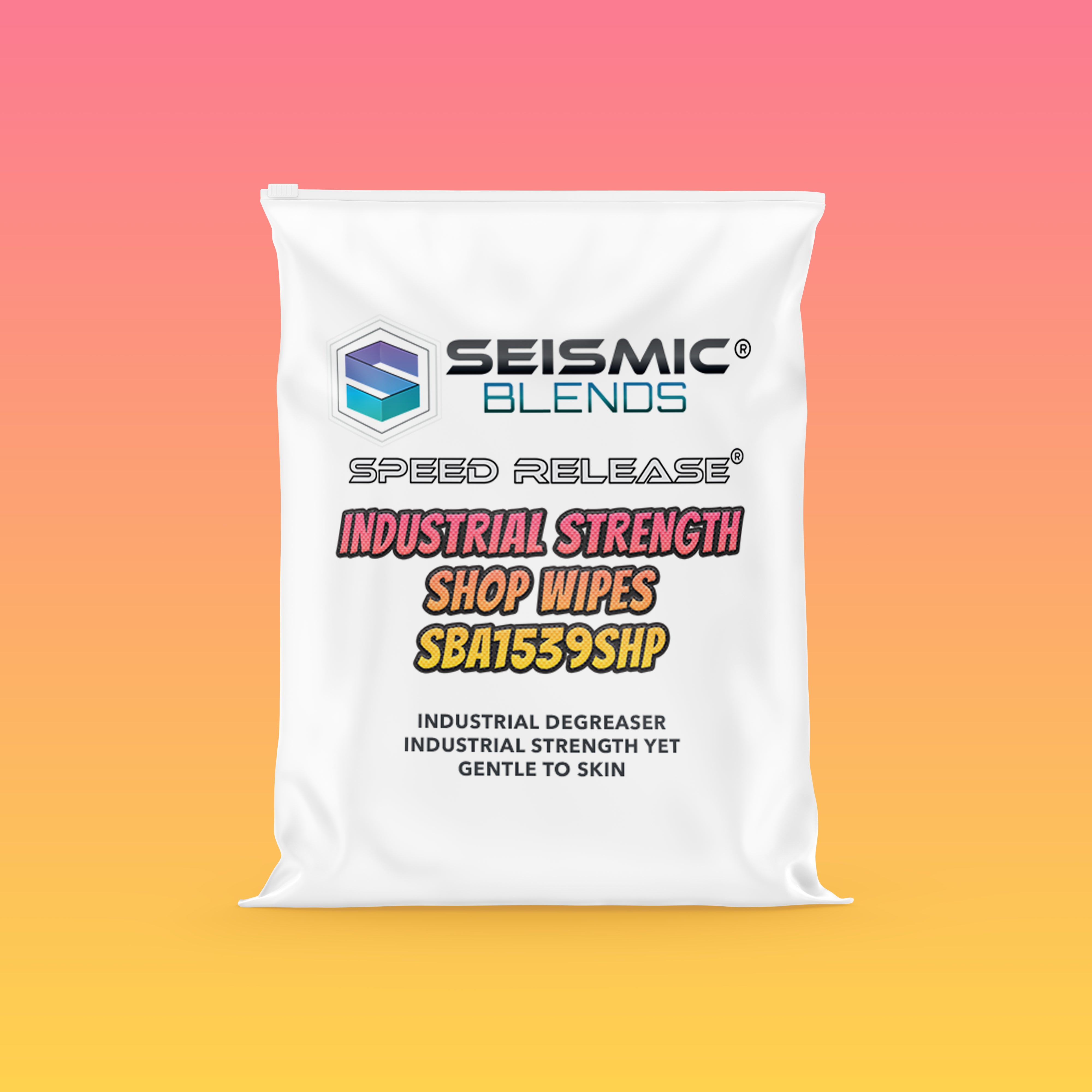 Speed Release Industrial Strength Shop Wipes (SBA1539SHP) - Heavy Duty Shop Wipes Built For Industrial Messes