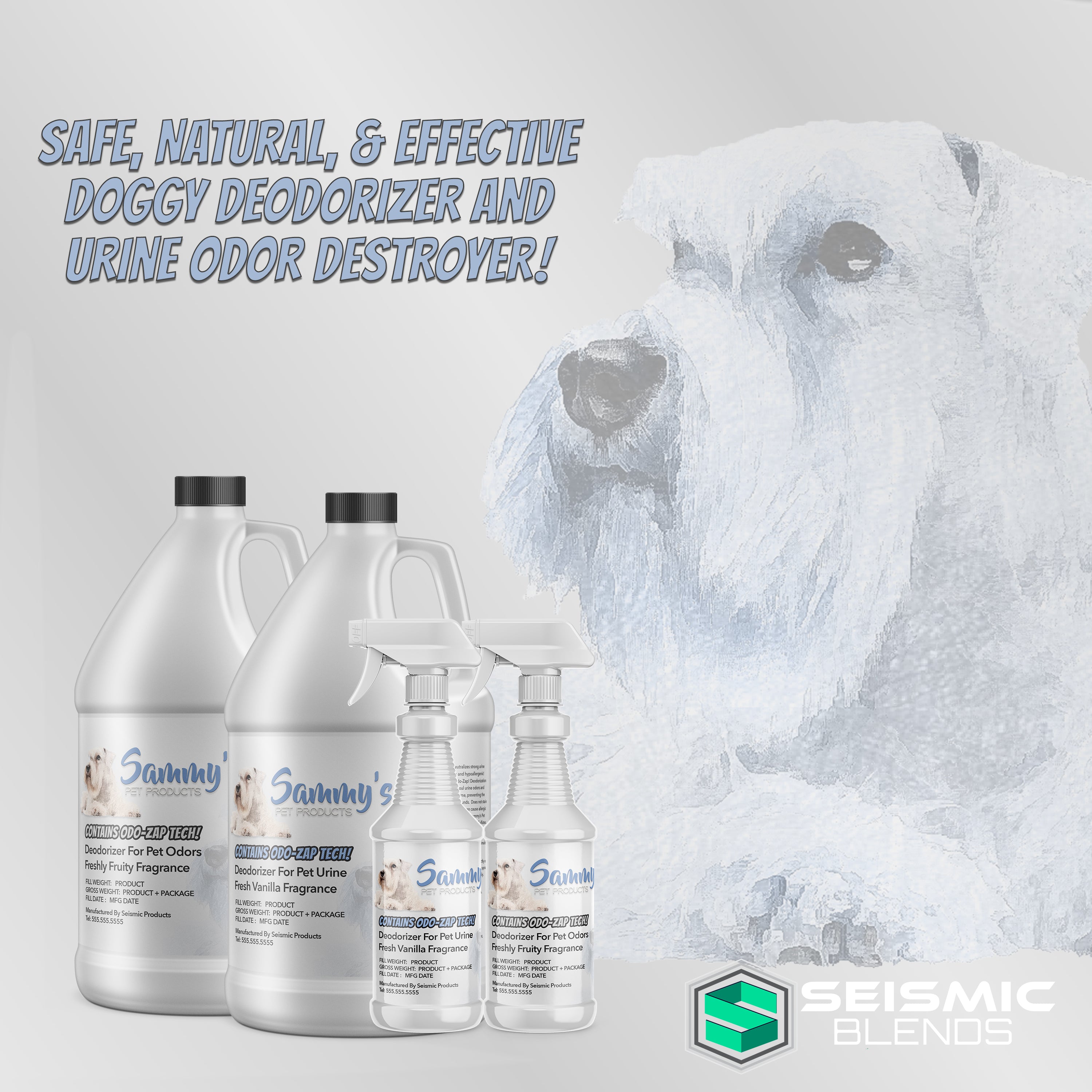 Sammy’s Pet Products Urine Neutralizer (MRD170) - Urine Neutralizer Designed To Eliminate Pet Odors Instantly