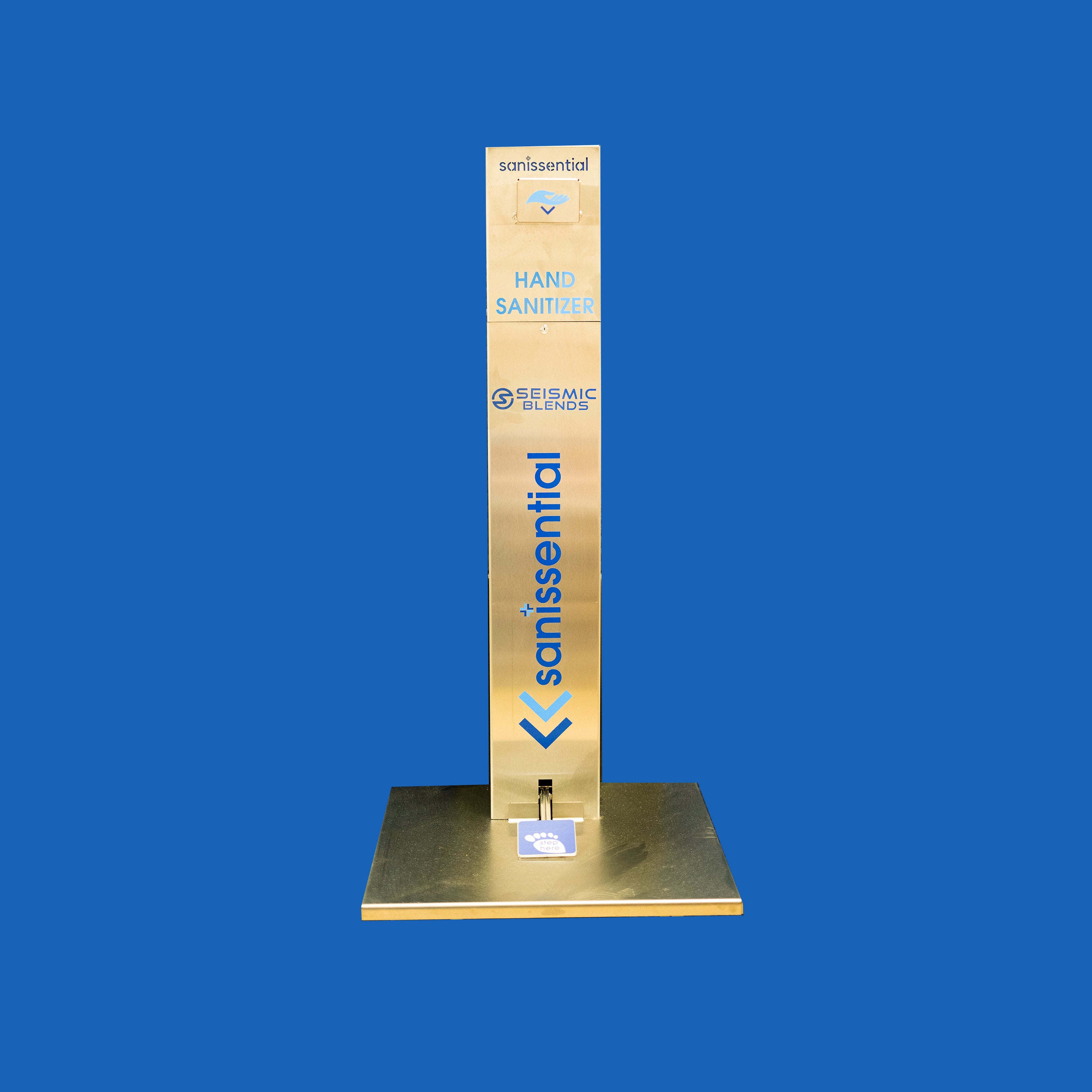 Sanissential Industrial Grade Stainless Steel Sanitation Station (EQP101) - Stainless Steel Station For Industrial Level Sanitation Needs