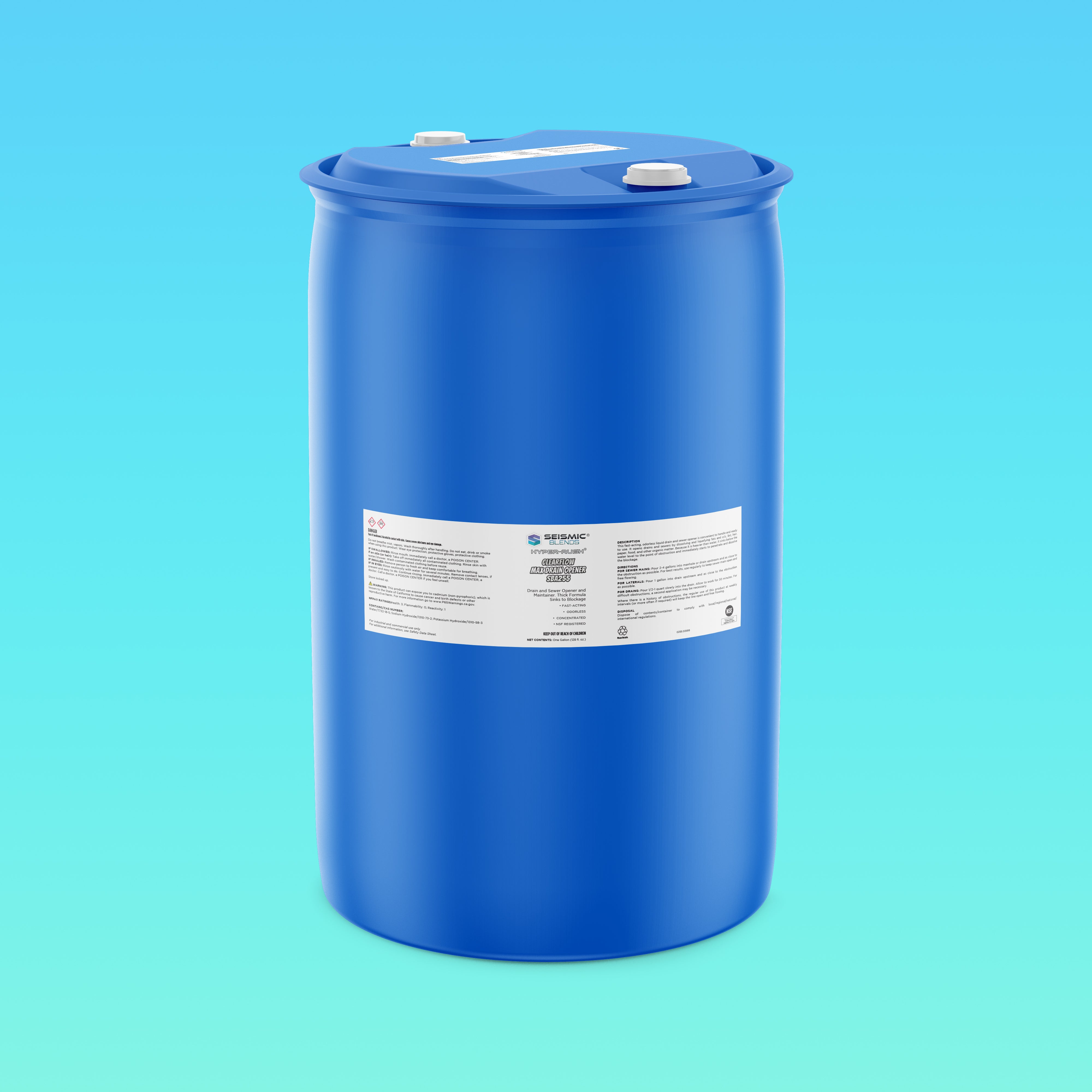 Hyper Rush ClearFlow Max Drain Opener SBA255DRA