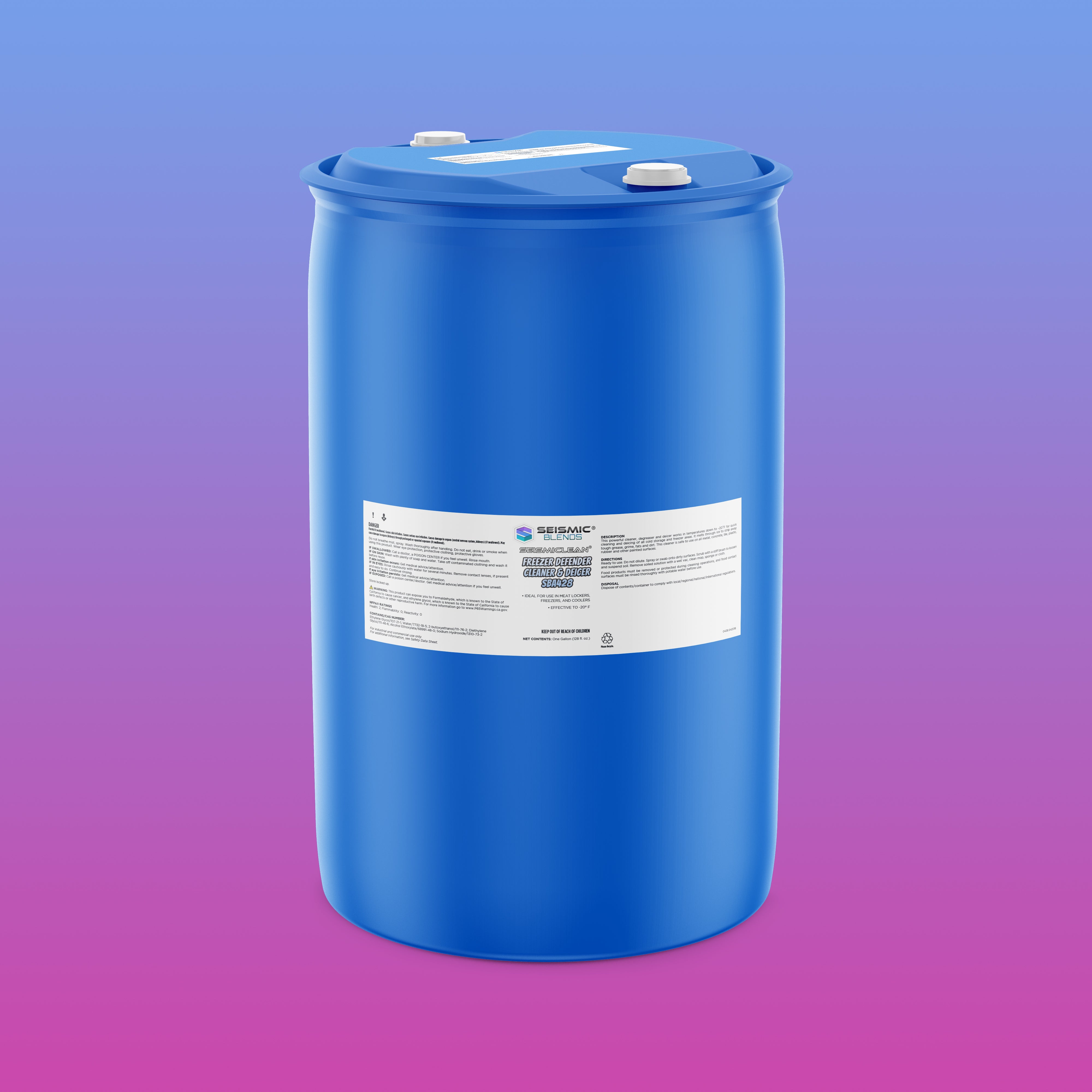 Seismiclean Freezer Defender Cleaner & Deicer SBA428