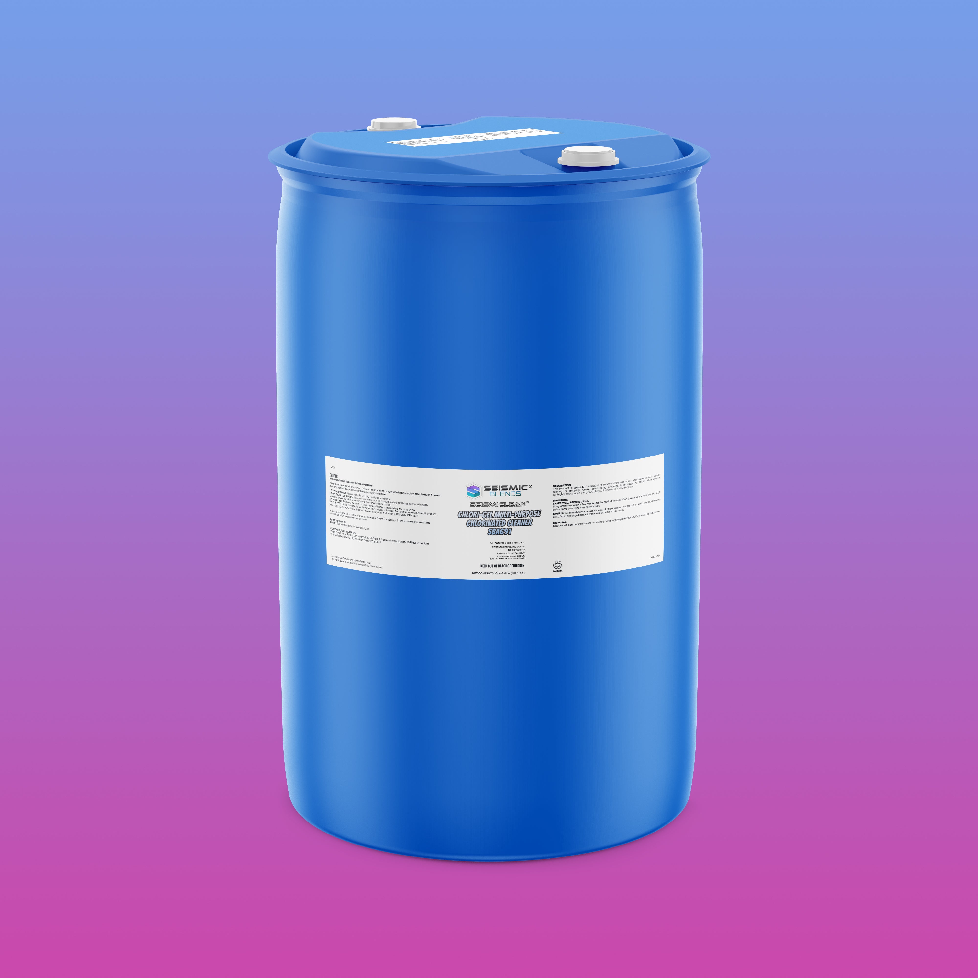 Seismiclean Chlori-Gel Multi-Purpose Chlorinated Cleaner SBA691