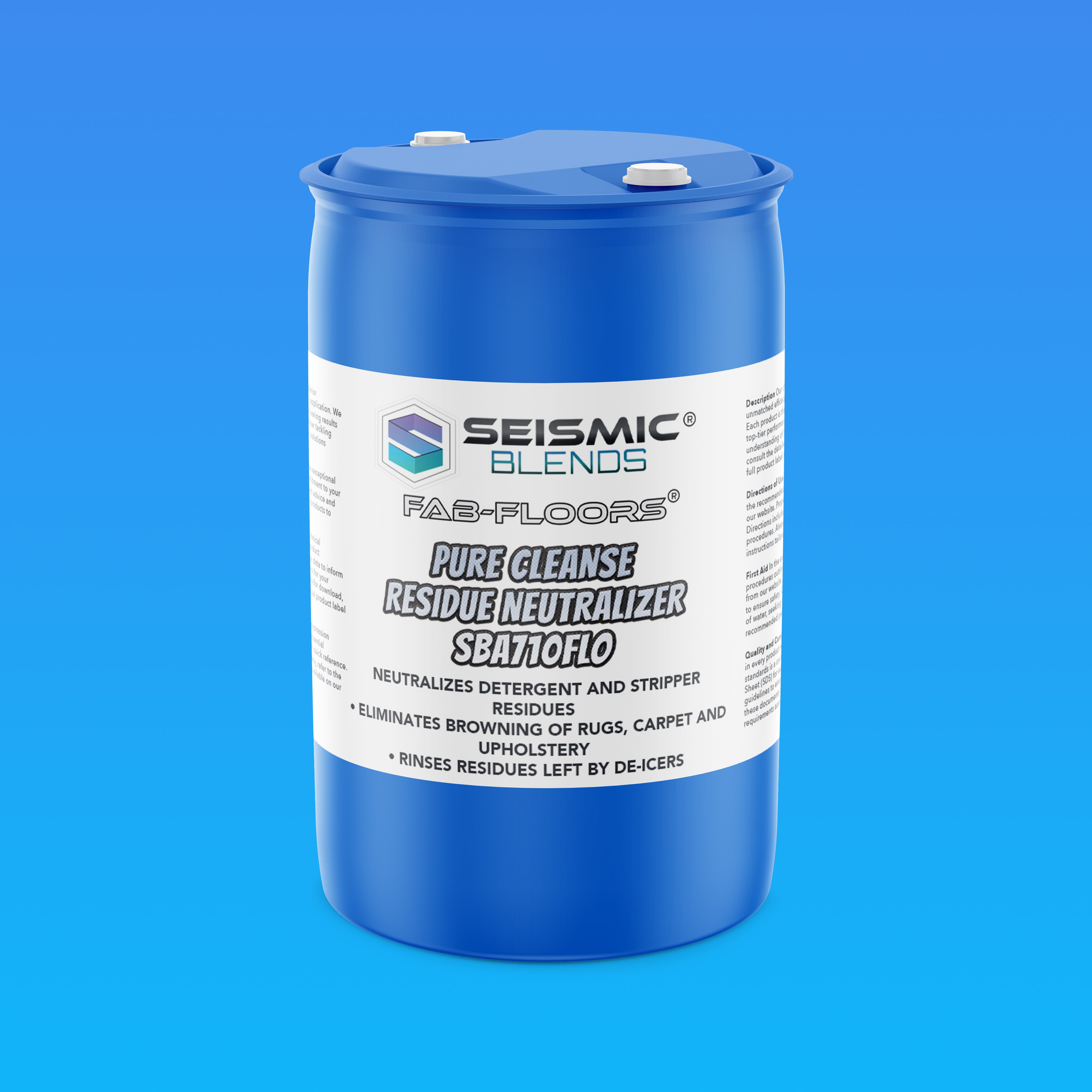 Fab Floors Pure Cleanse Residue Neutralizer SBA710FLO