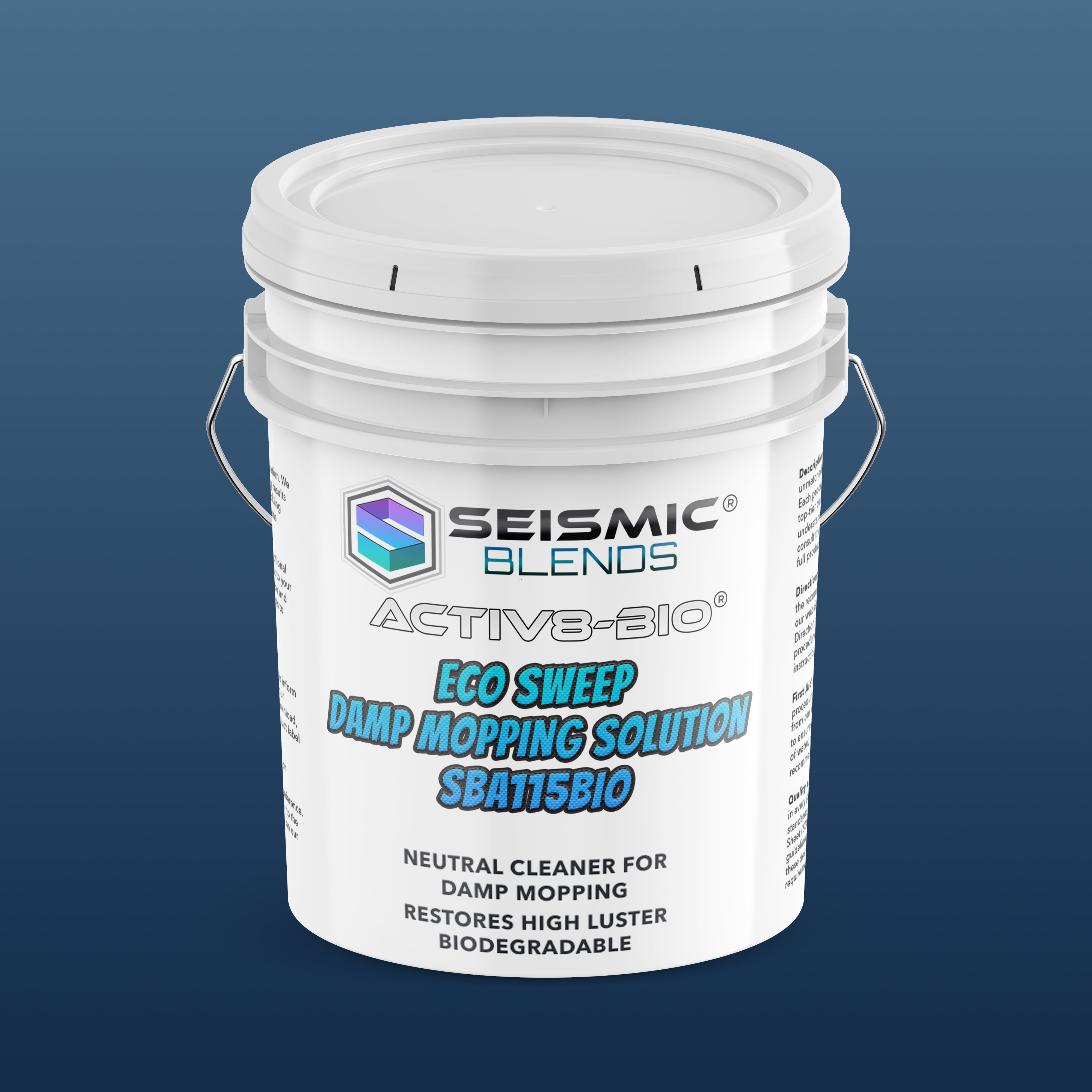 Activ8 Bio Eco Sweep Damp Mopping Solution SBA115BIO