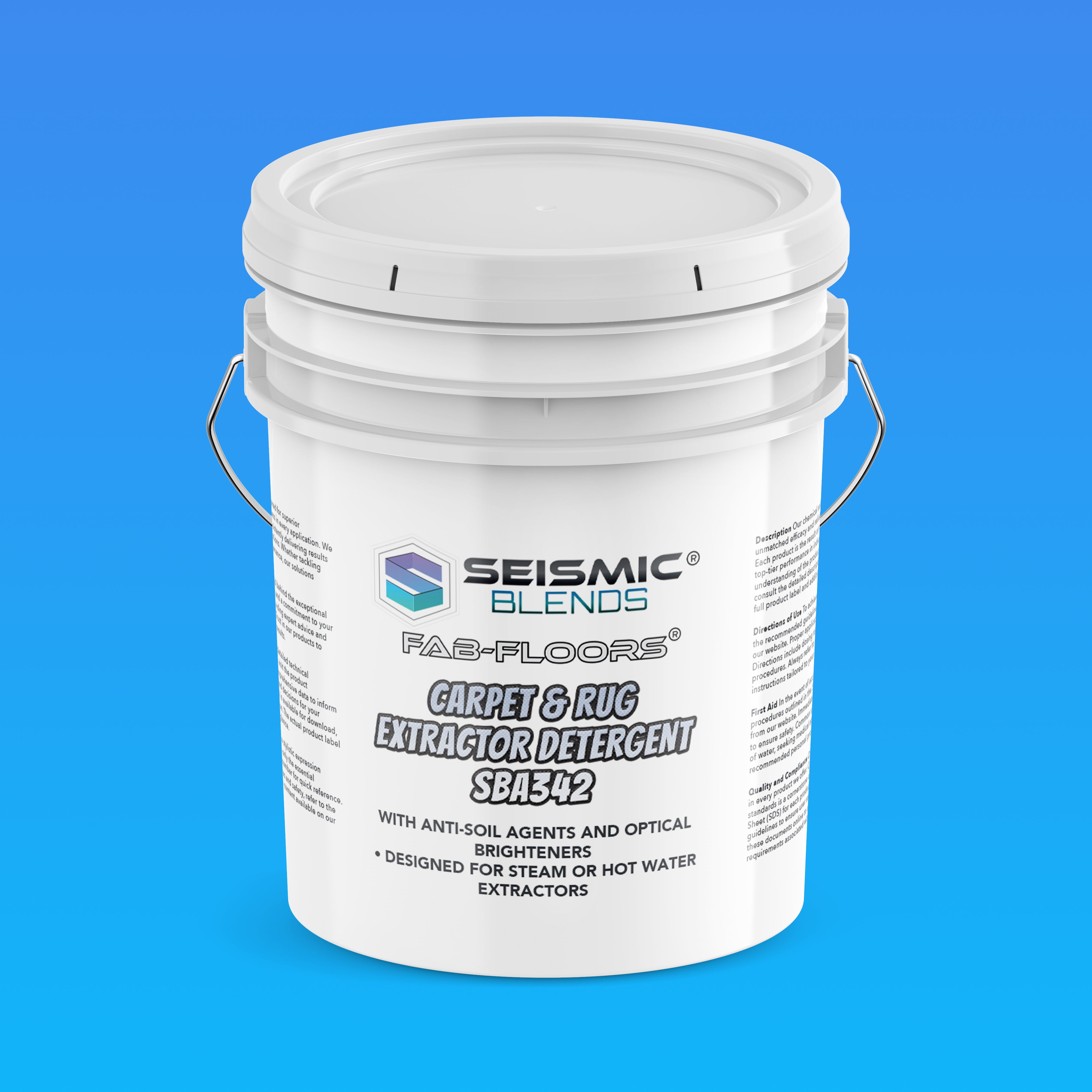 Fab Floors Carpet & Rug Extractor Detergent SBA342