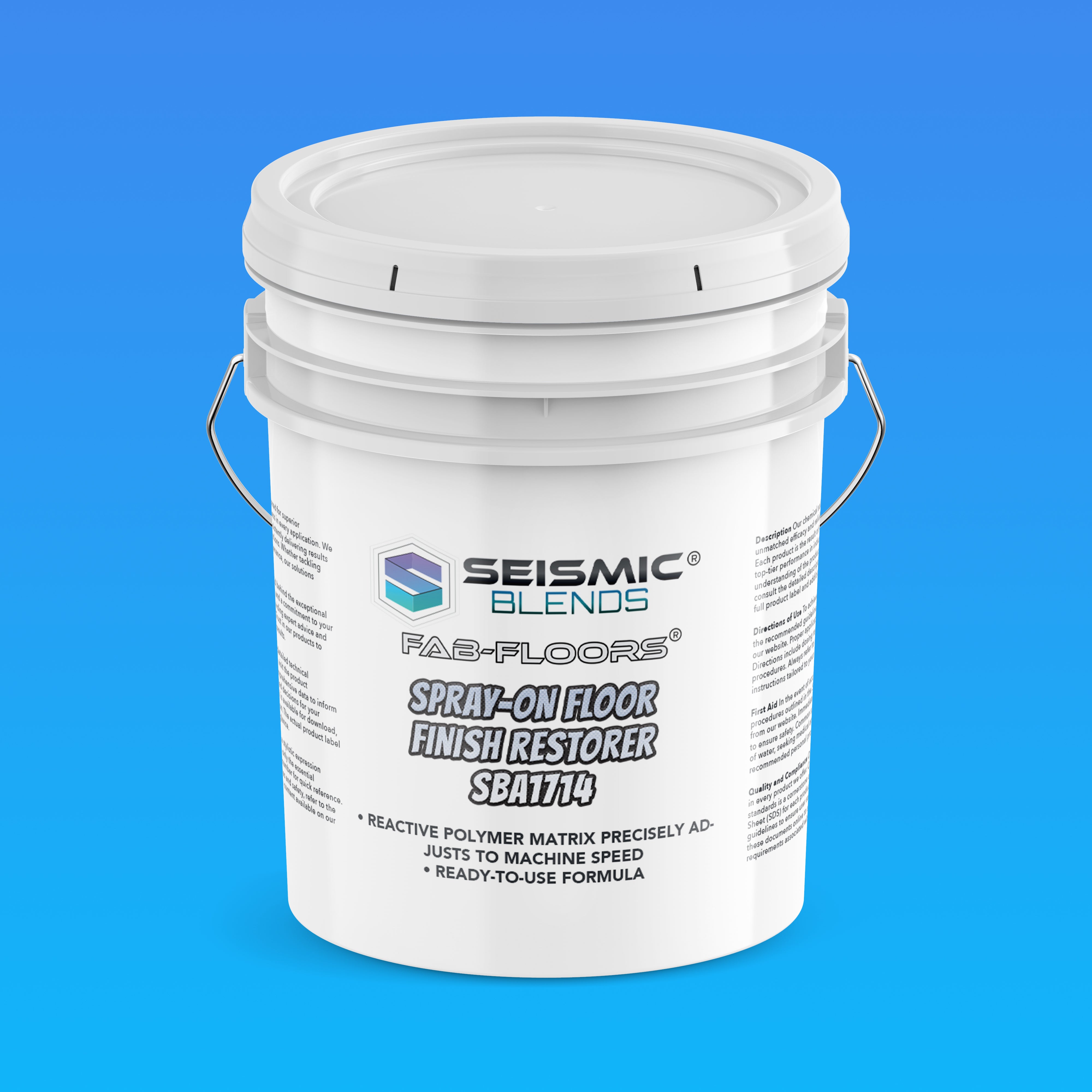 Fab Floors Spray-On Floor Finish Restorer SBA1714