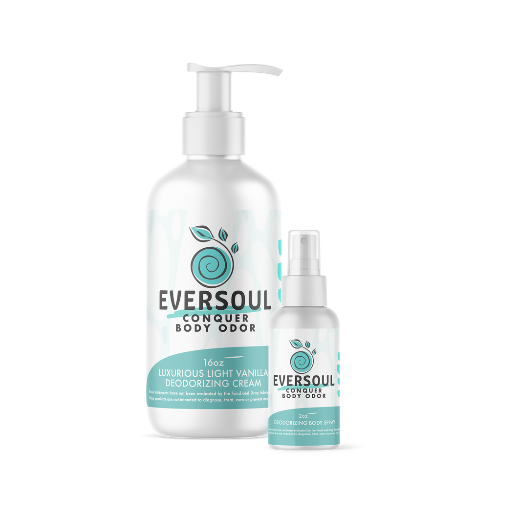 Eversoul Solutions® 16oz Body Cream + 2oz Body Spray