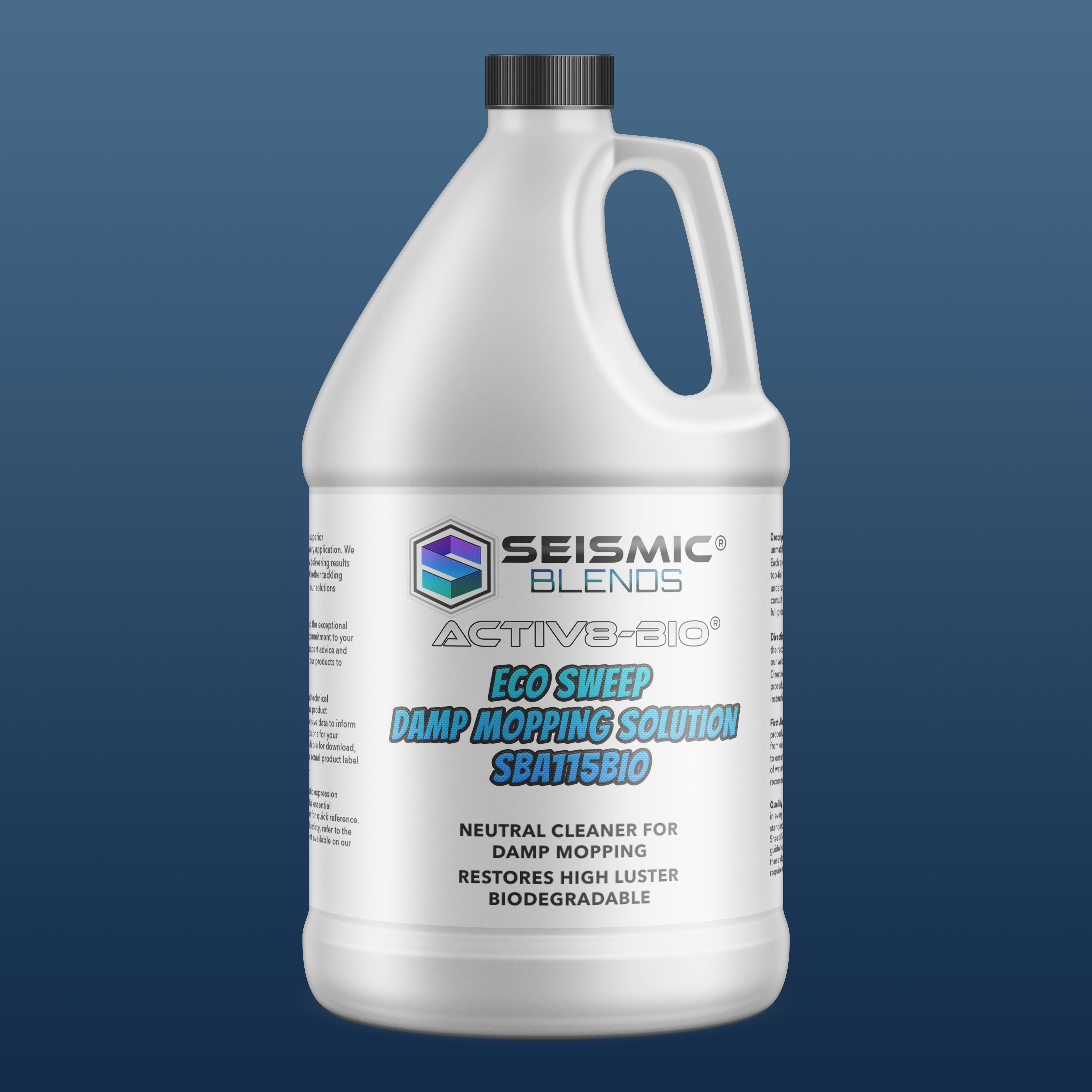 Activ8 Bio Eco Sweep Damp Mopping Solution SBA115BIO