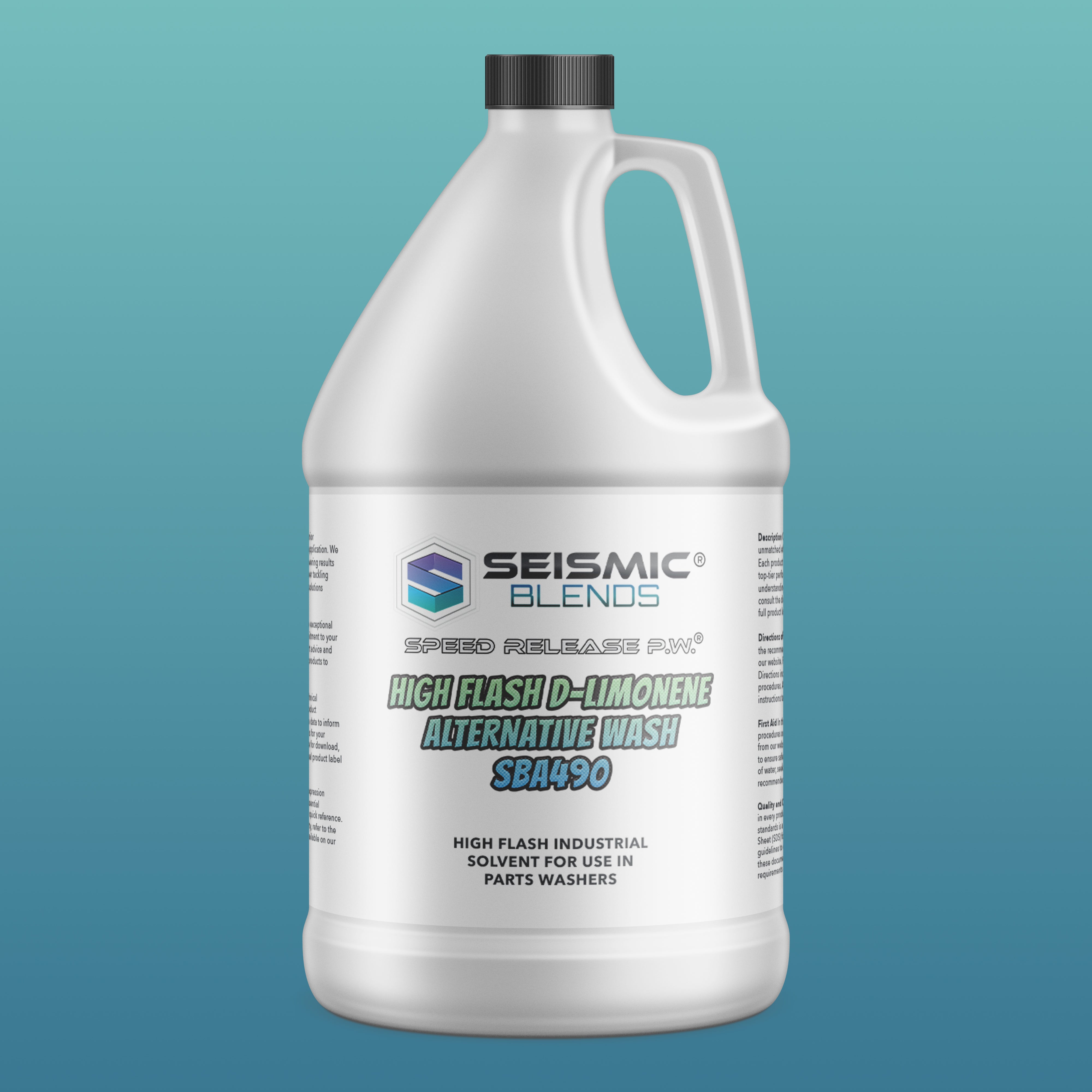 Speed Release P.W. High Flash D-Limonene Alternative Wash (SBA490) - High Flash Cleaner With Enhanced Safety And Strength