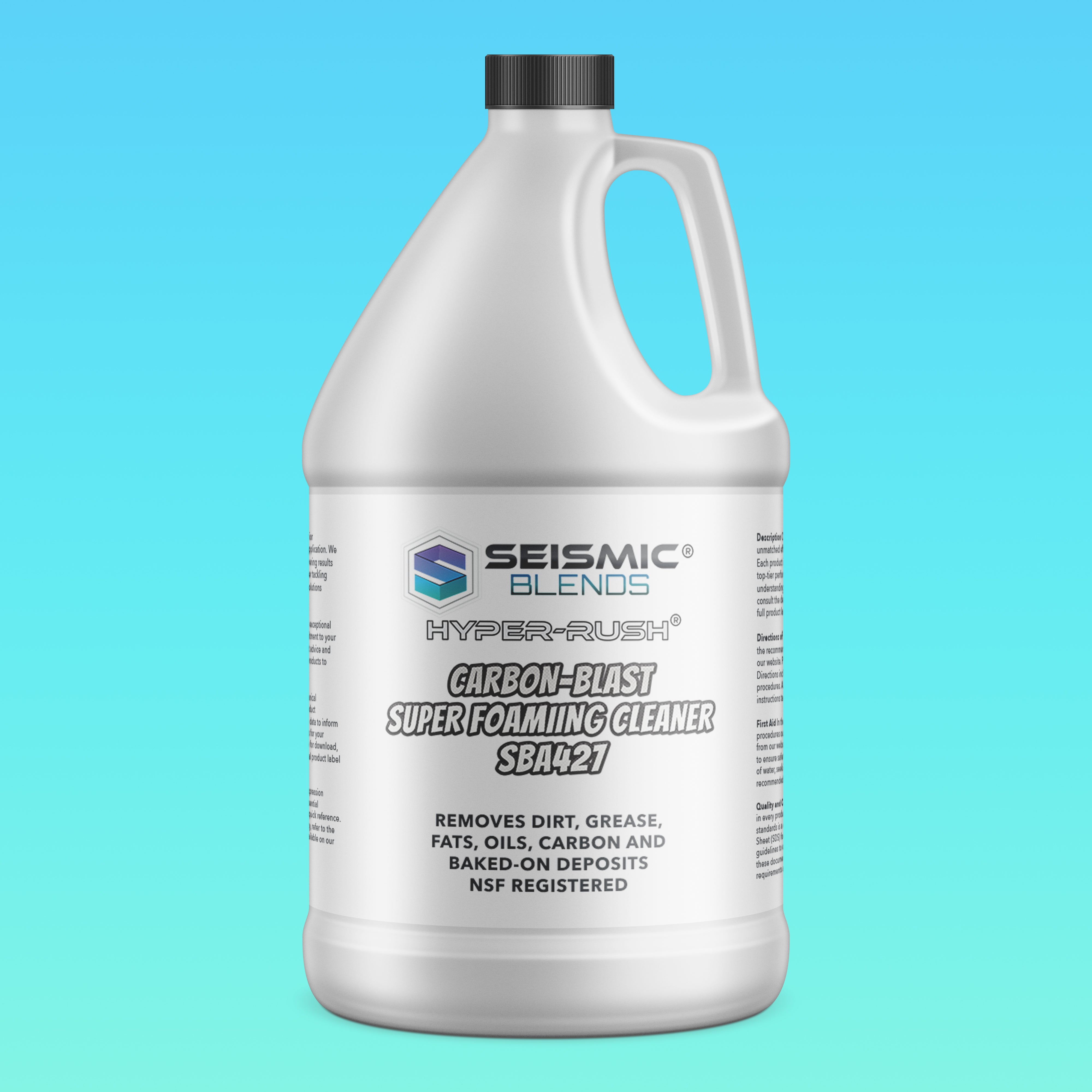 Hyper Rush Carbon-Blast Super Foaming Cleaner SBA427