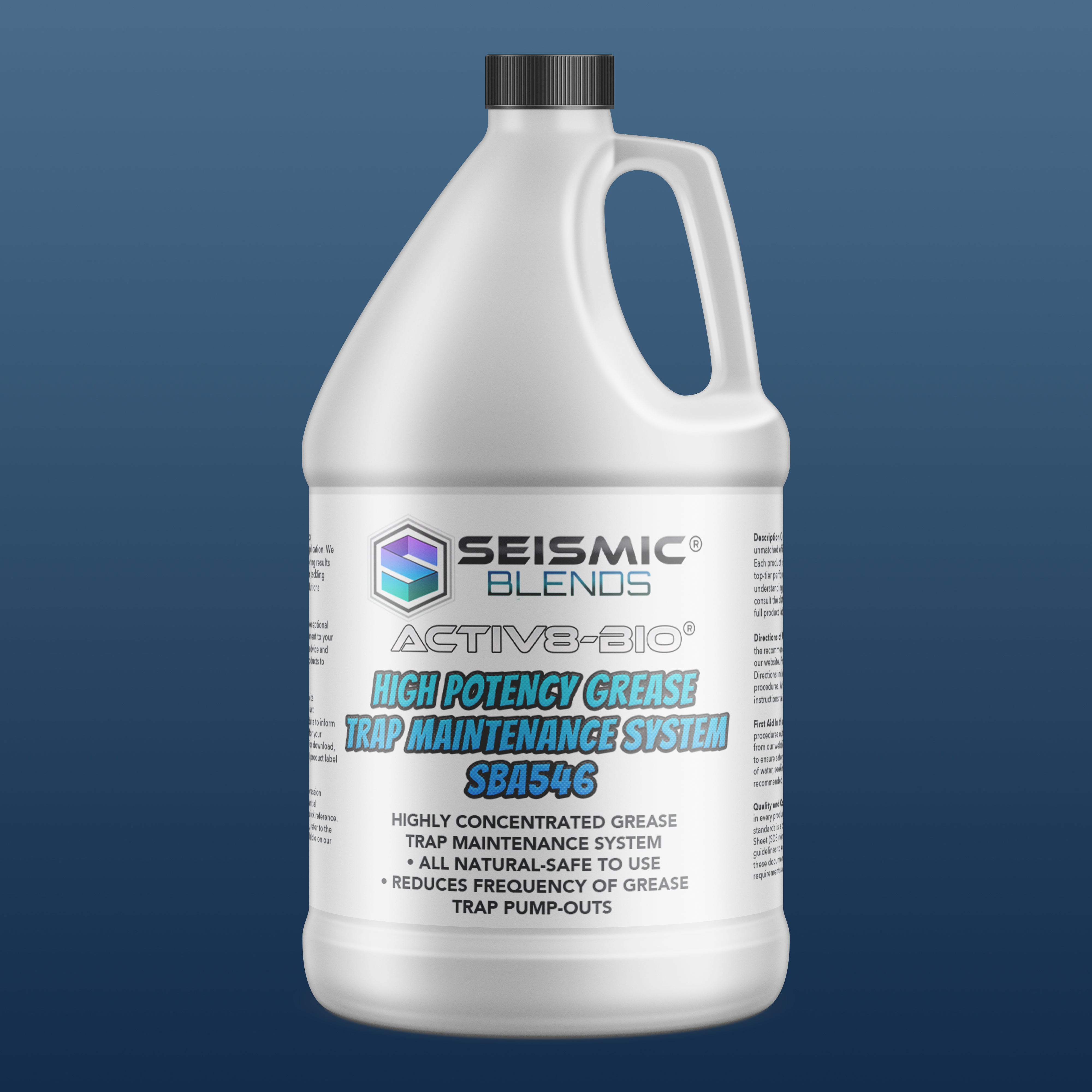 Activ8 Bio High Potency Grease Trap Maintenance System SBA546