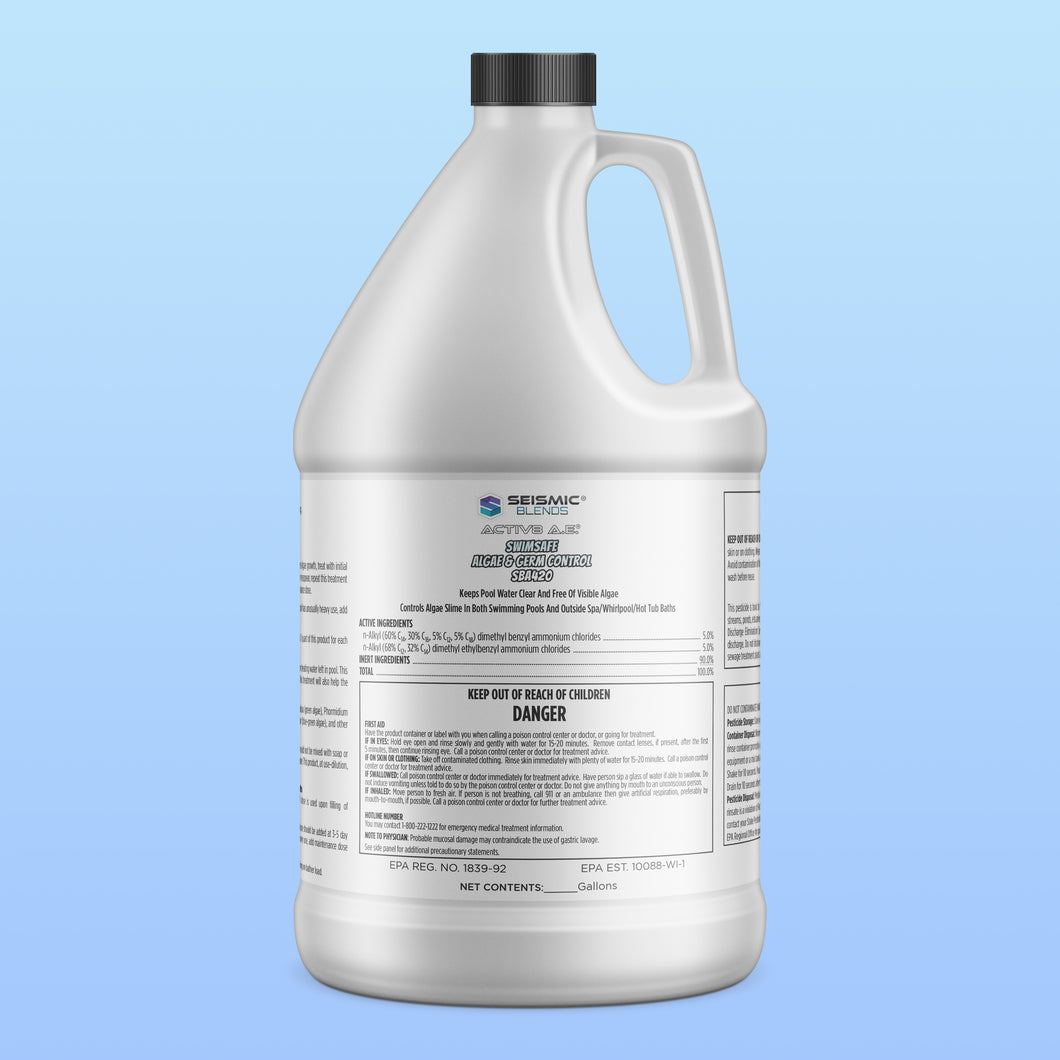 Activ8 AE SwimSafe Algae & Germ Control SBA420