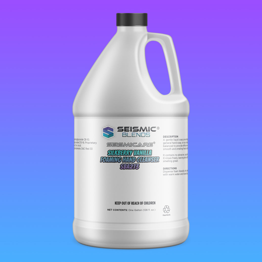 Seismicare Silkberry Vanilla Foaming Hand Cleanser SBA273