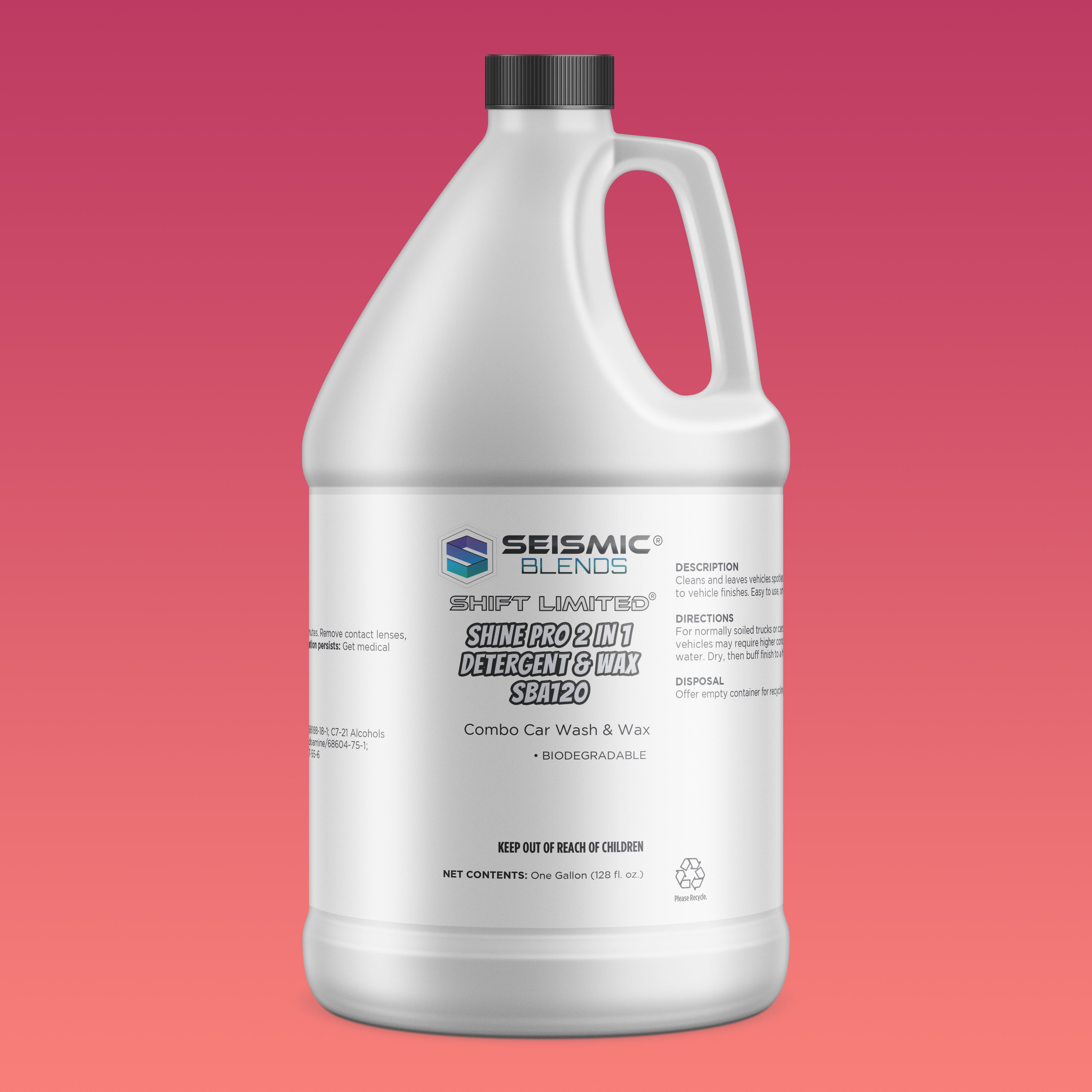 Shift Limited Shine Pro 2 in 1 Detergent & Wax SBA120