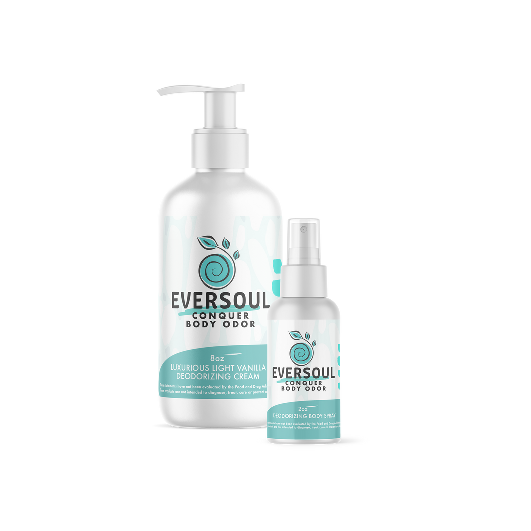 Eversoul Solutions® 8oz Body Cream + 2oz Body Spray
