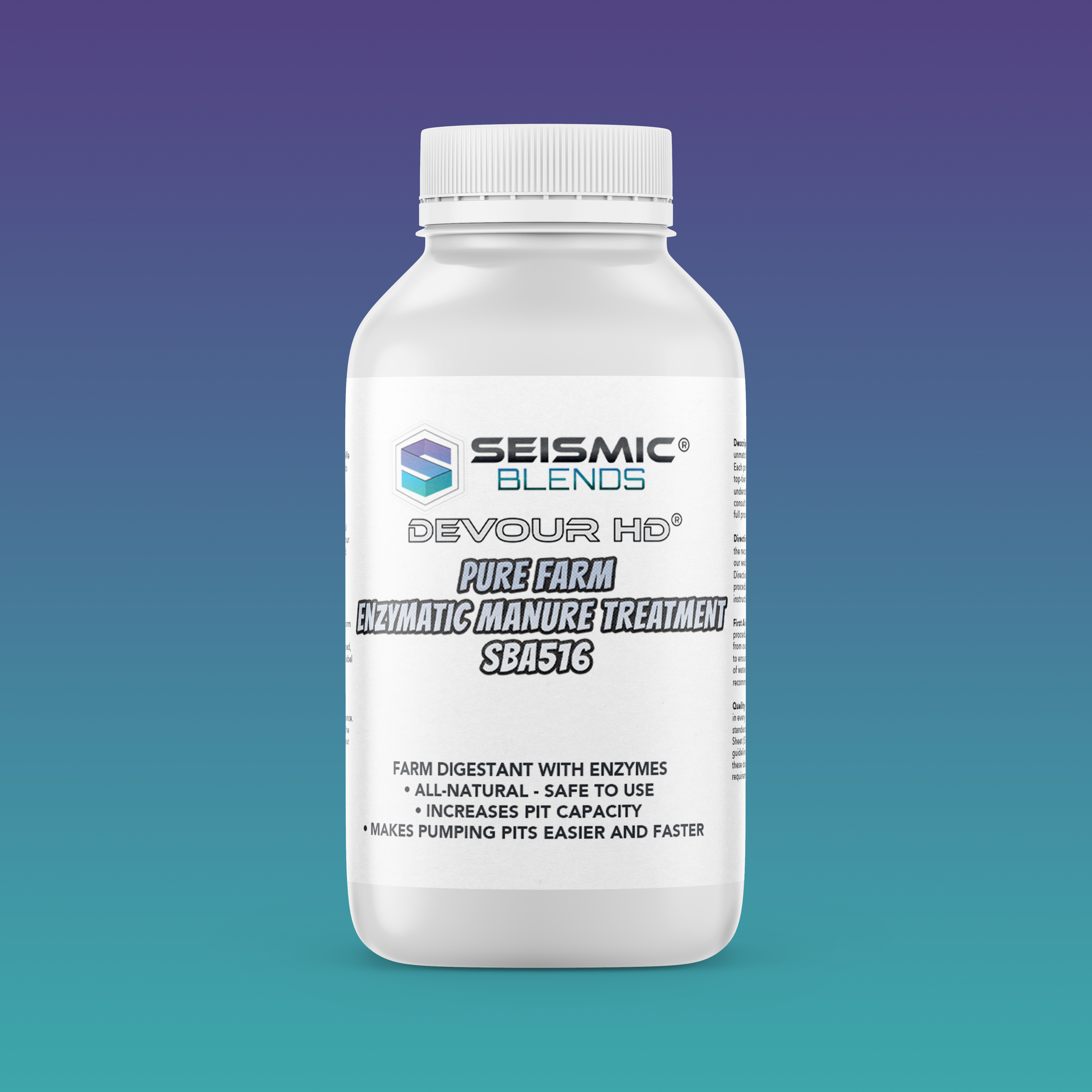 Devour HD Pure Farm Enzymatic Manure Treatment SBA516