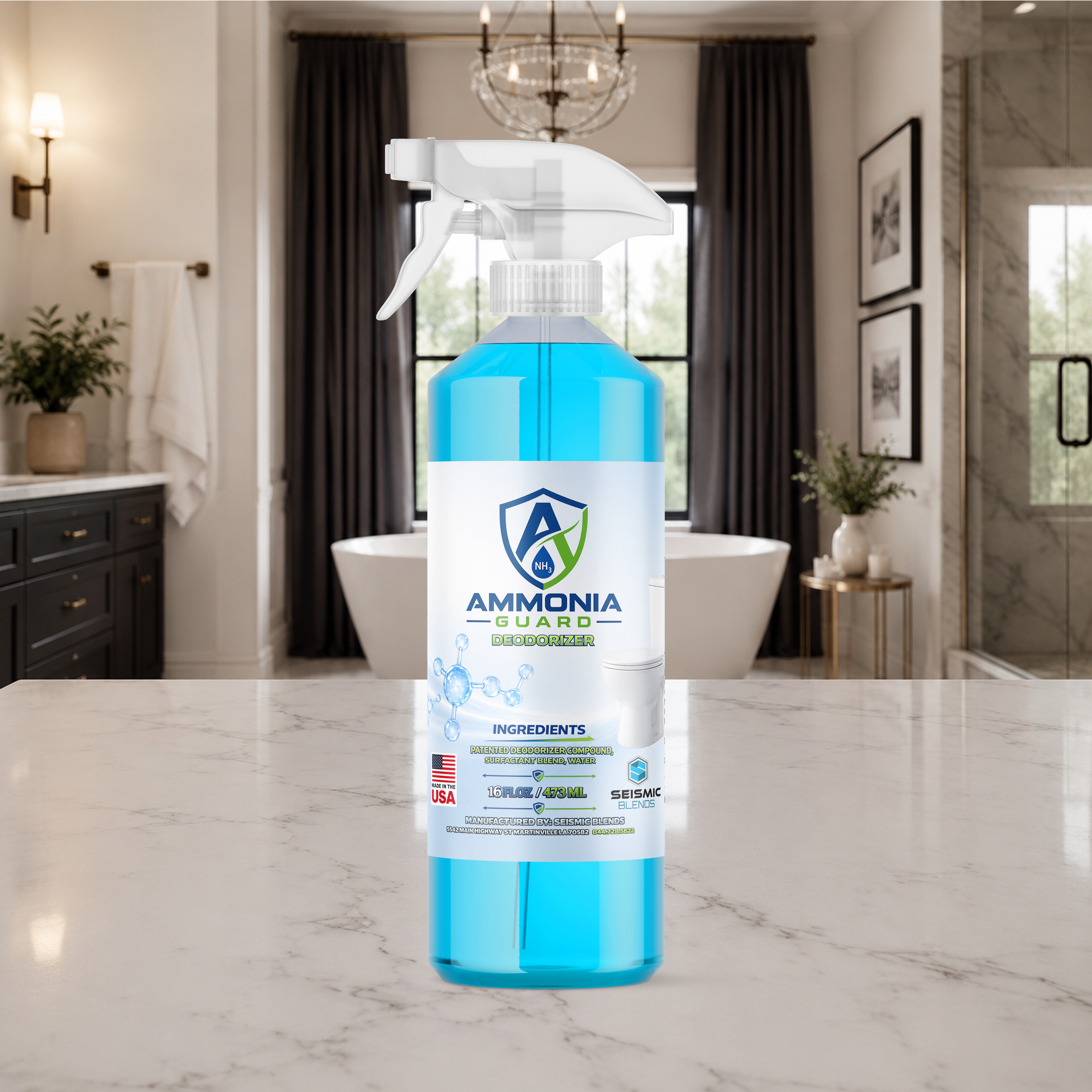 Ammonia Guard (SBAG100) Urine Odor Neutralizer
