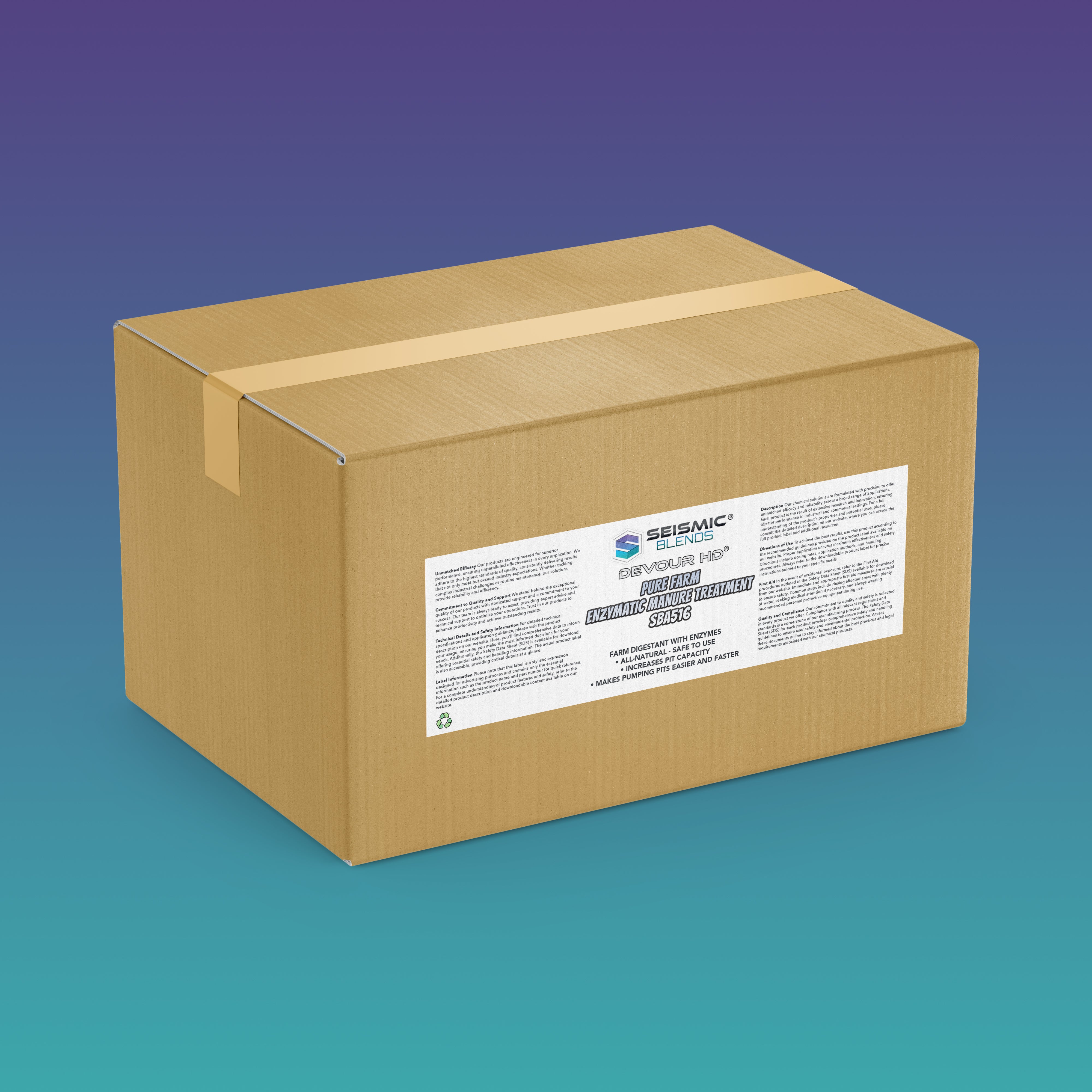 Devour HD Pure Farm Enzymatic Manure Treatment SBA516