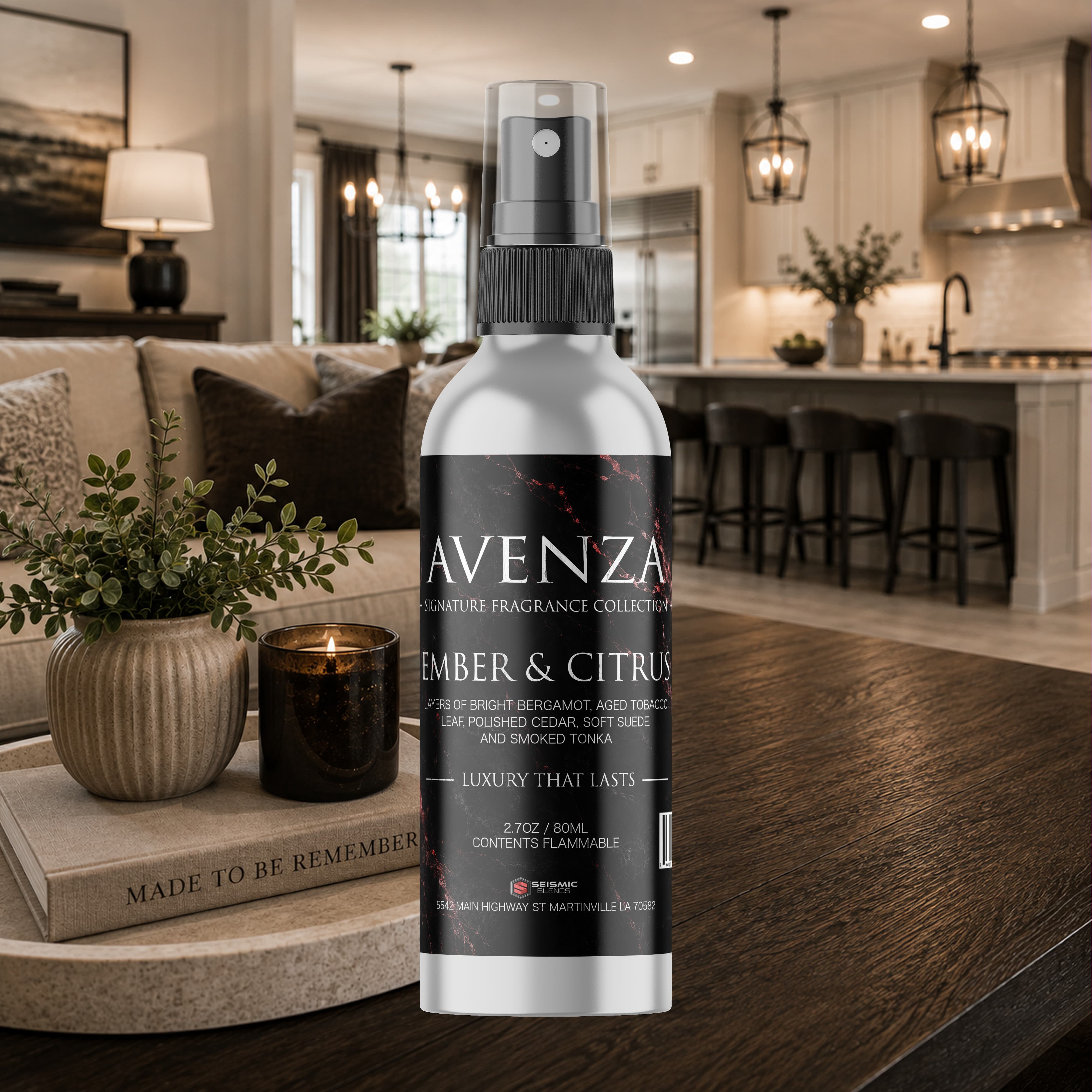 Avenza® Ember & Citrus (SBAV510) Intense Luxury Fragrance Shot