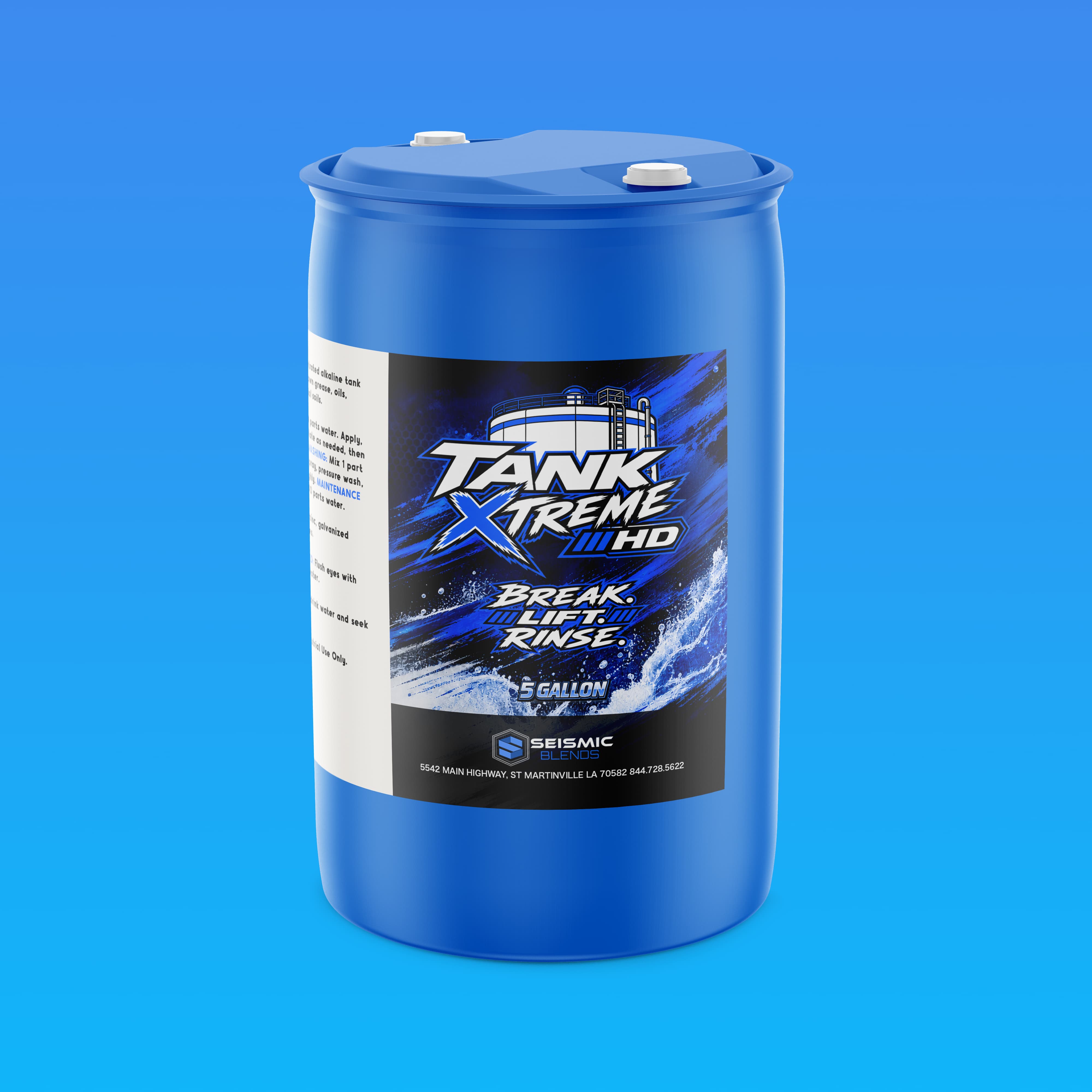 Catalyst Pro® Tank Xtreme HD (SBTE100) Heavy-Duty Concentrated Alkaline Tank & Vessel Wash