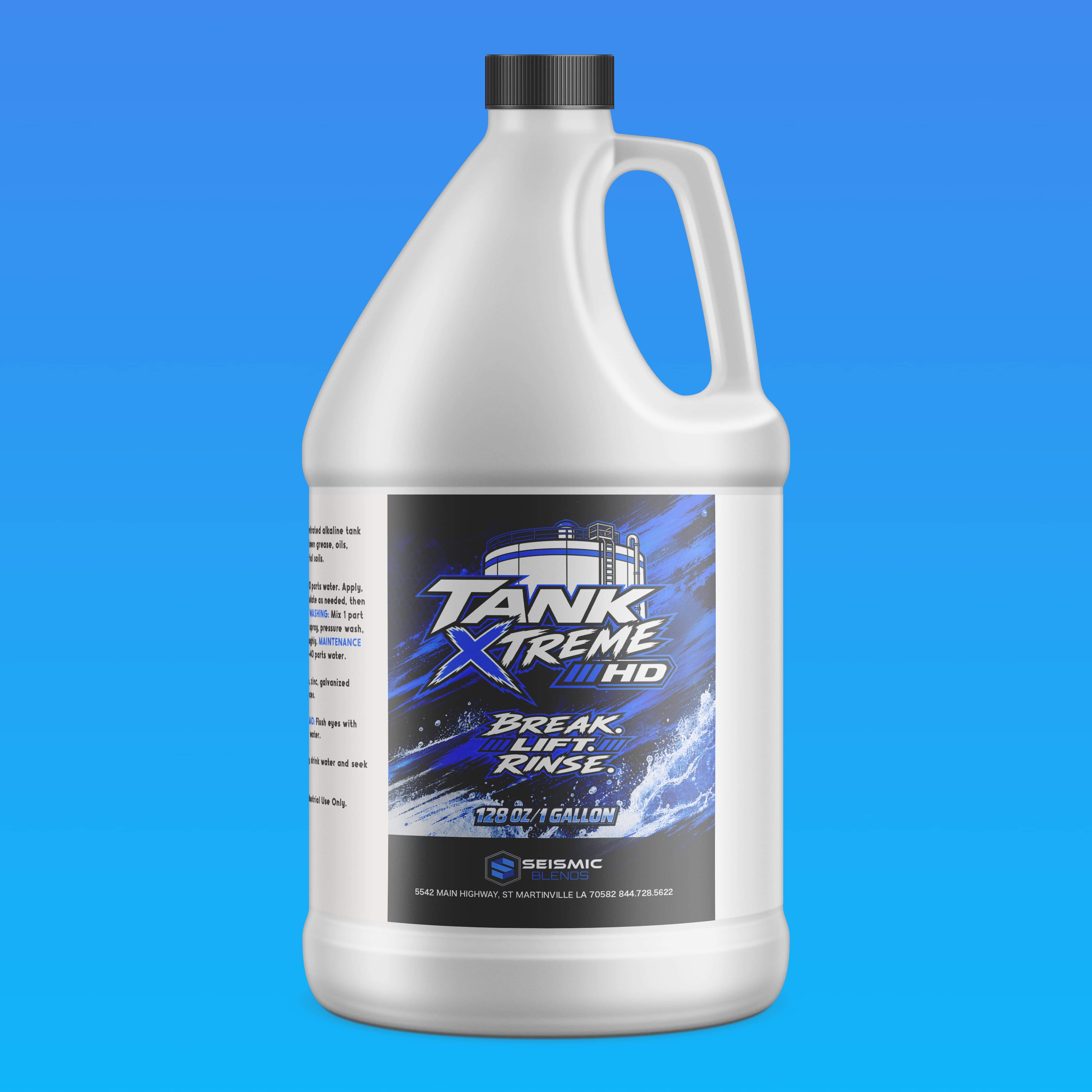 Catalyst Pro® Tank Xtreme HD (SBTE100) Heavy-Duty Concentrated Alkaline Tank & Vessel Wash