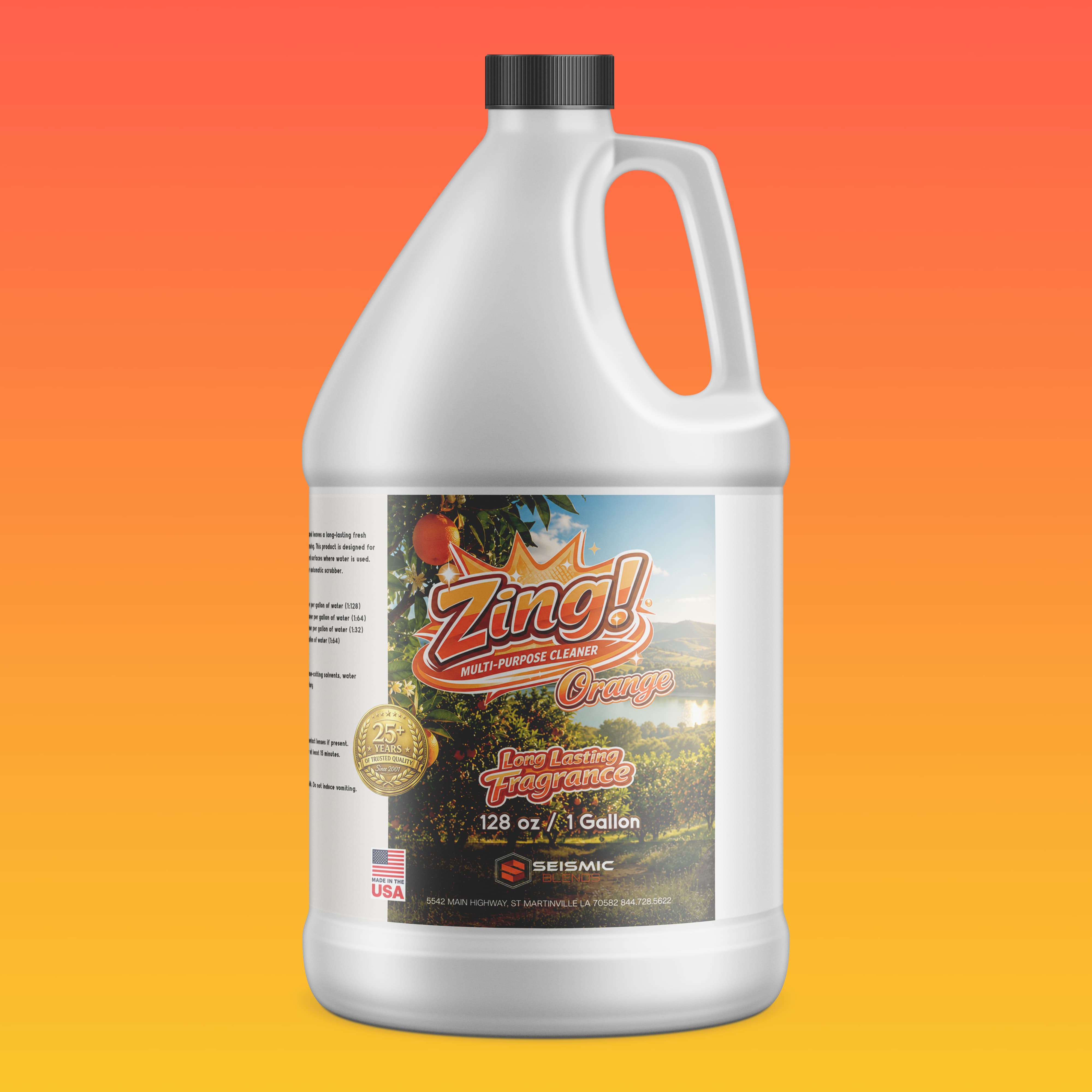 Zing Multi-Purpose Cleaner (SBZG104) Orange