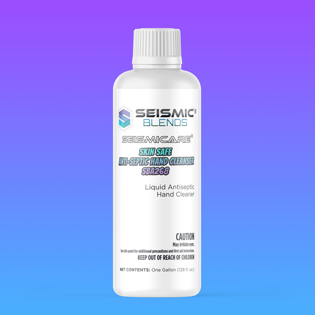 SEISMICARE SKIN SAFE ANTI-SEPTIC HAND CLEANSER SBA268
