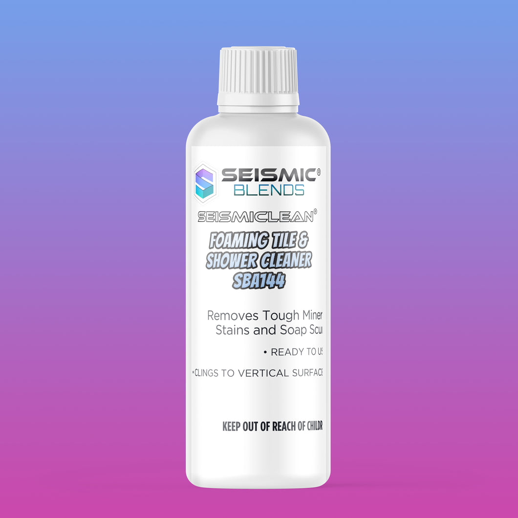 SEISMICLEAN FOAMING TILE & SHOWER CLEANER SBA144