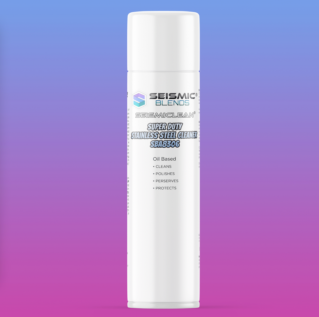 SEISMICLEAN SUPER DUTY STAINLESS STEEL CLEANER SBA8306