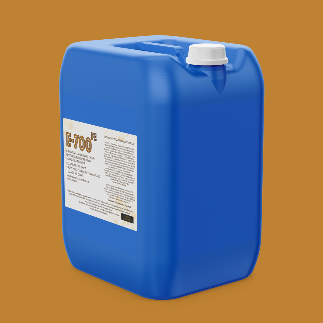 E-700® FE Cleaner Highly Concentrated Refinery Cleaner With Added Long Chain Hydrocarbon Breaker