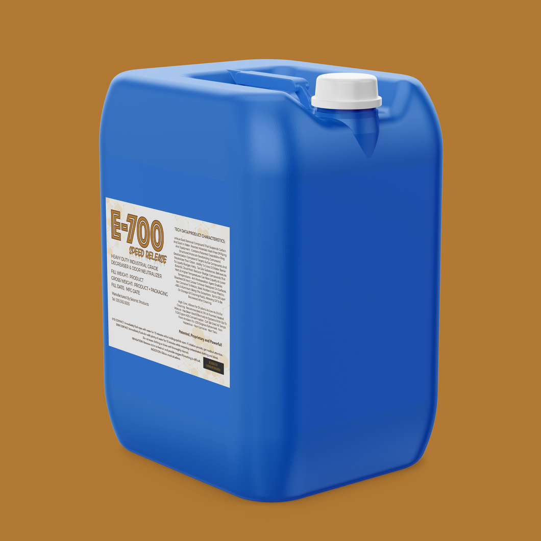 E-700® Speed Release Industrial Concentrate Oil & Gas/Offshore Equipment Cleaner