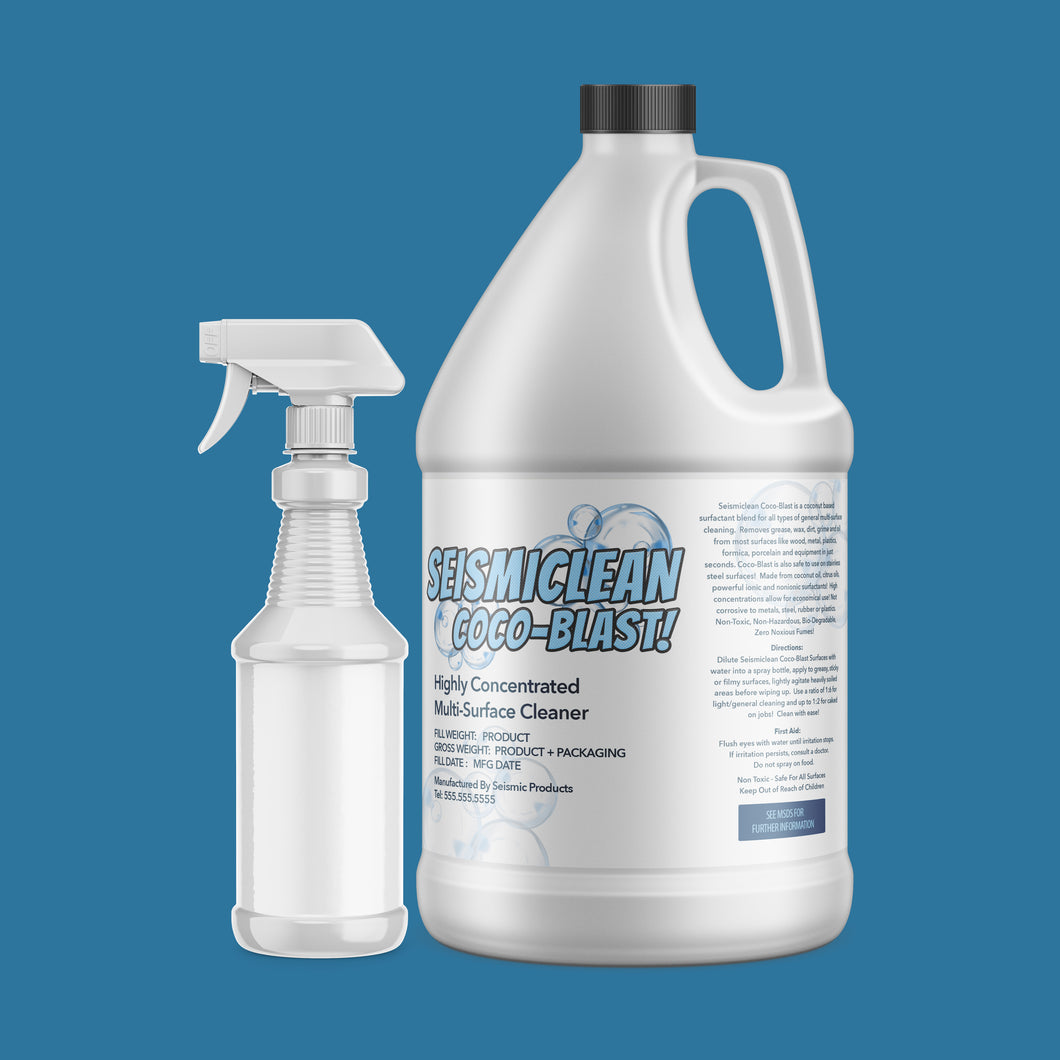 Seismiclean® Coco-Blast Multi-Surface Cleaner