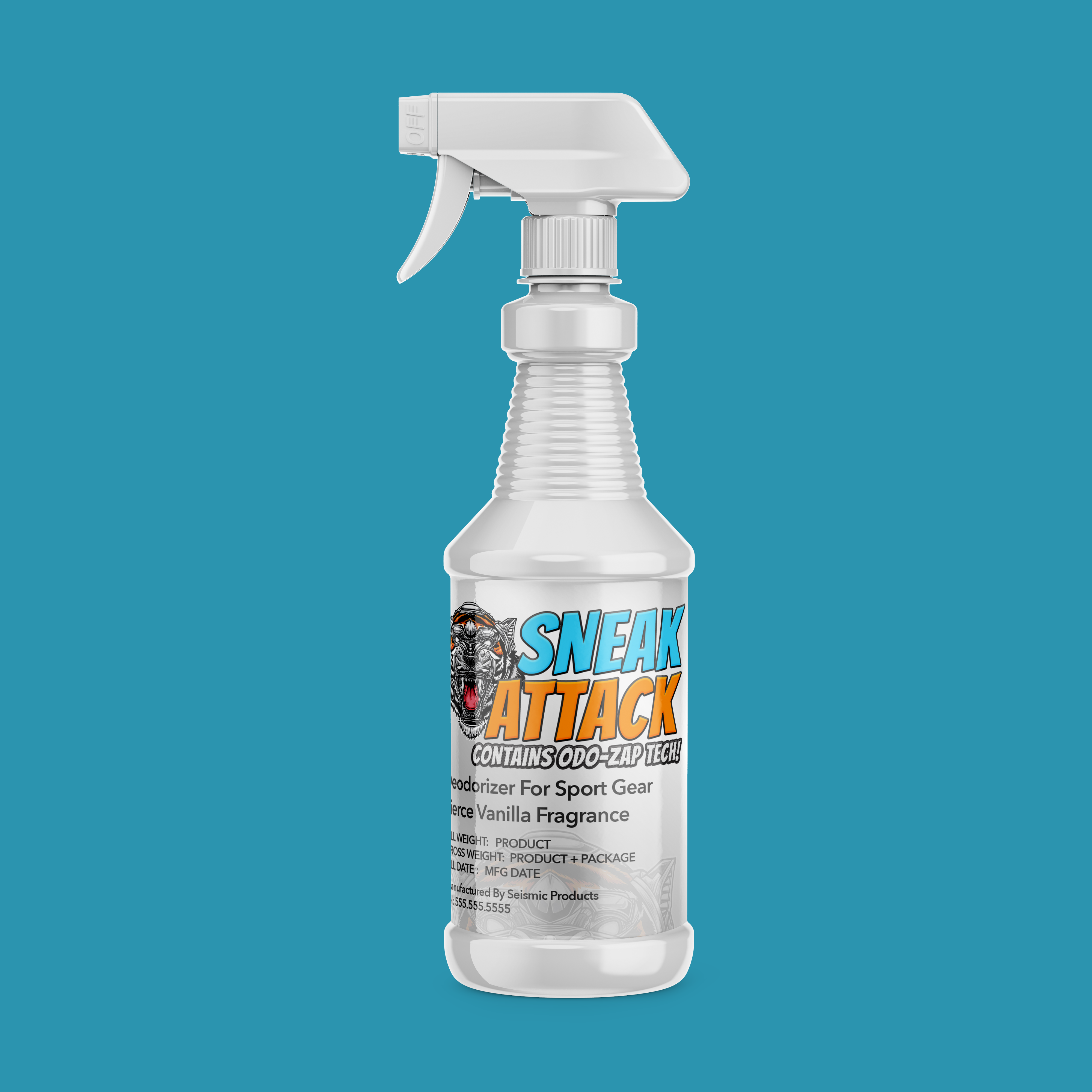 Odo-Zap® Sneak Attack" Athletic Gear Deodorizer MRD150