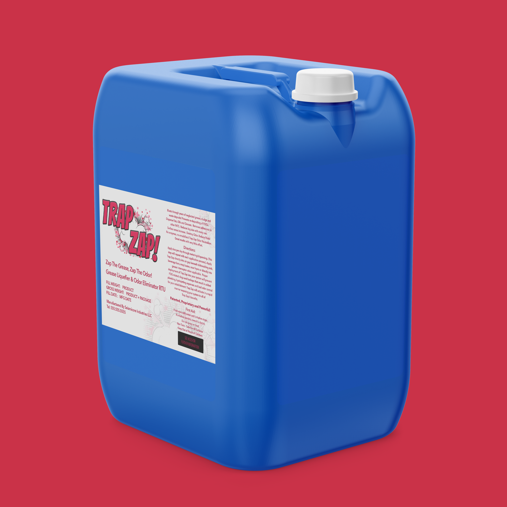 TrapZap® Grease Trap Additive Seismic Blends LLC