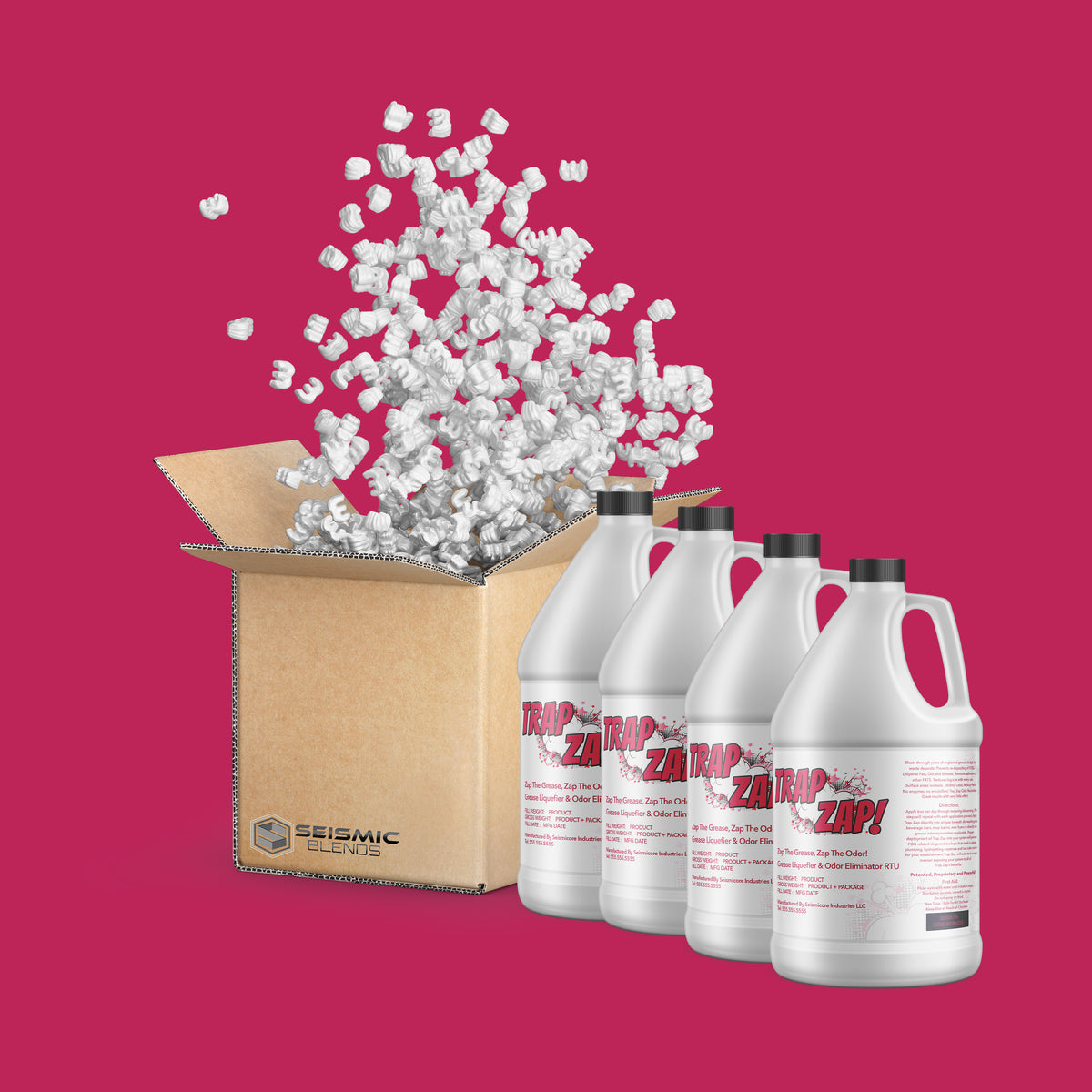 TrapZap® Grease Trap Additive Seismic Blends LLC